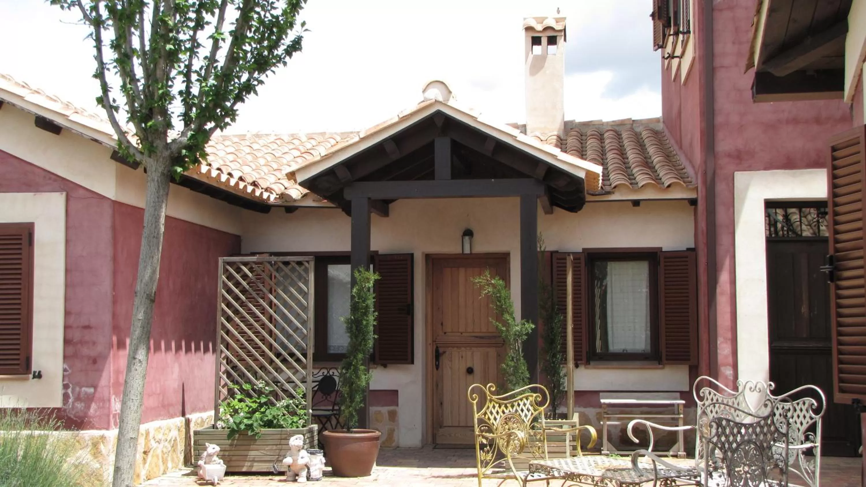 Garden in Hospedería Ballesteros