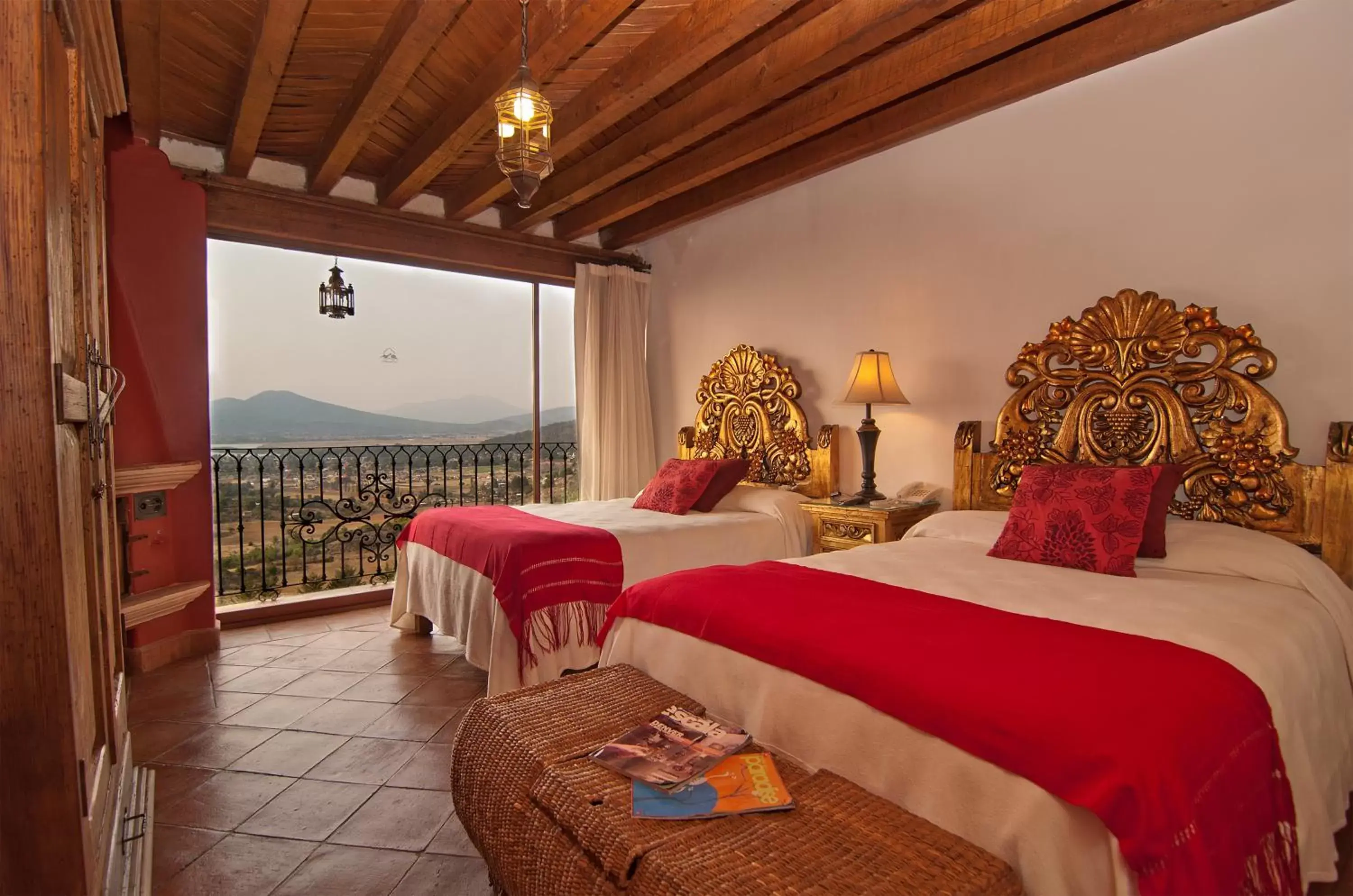 Balcony/Terrace, Bed in Porton del Cielo