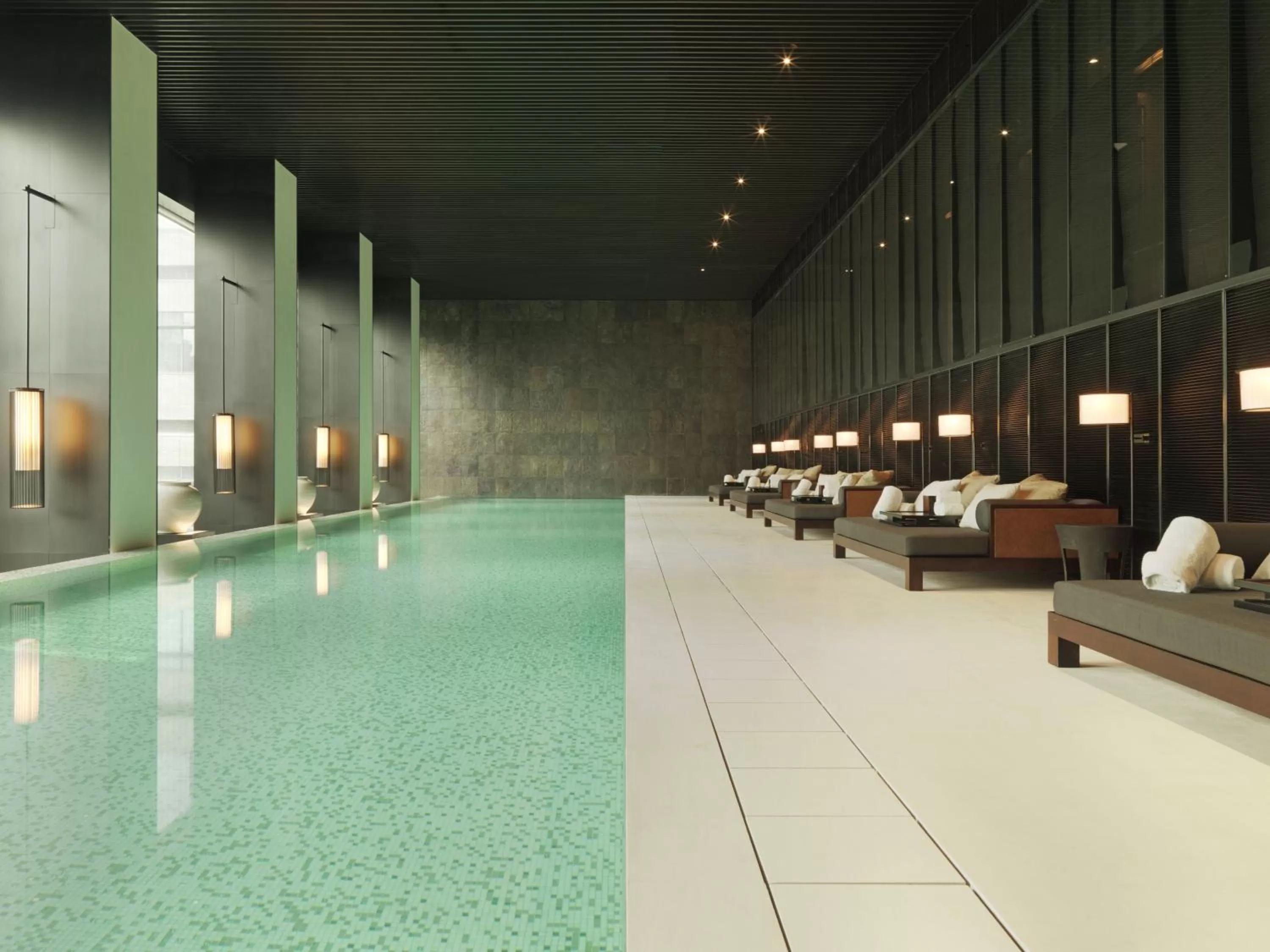 Swimming pool in The PuLi Shanghai