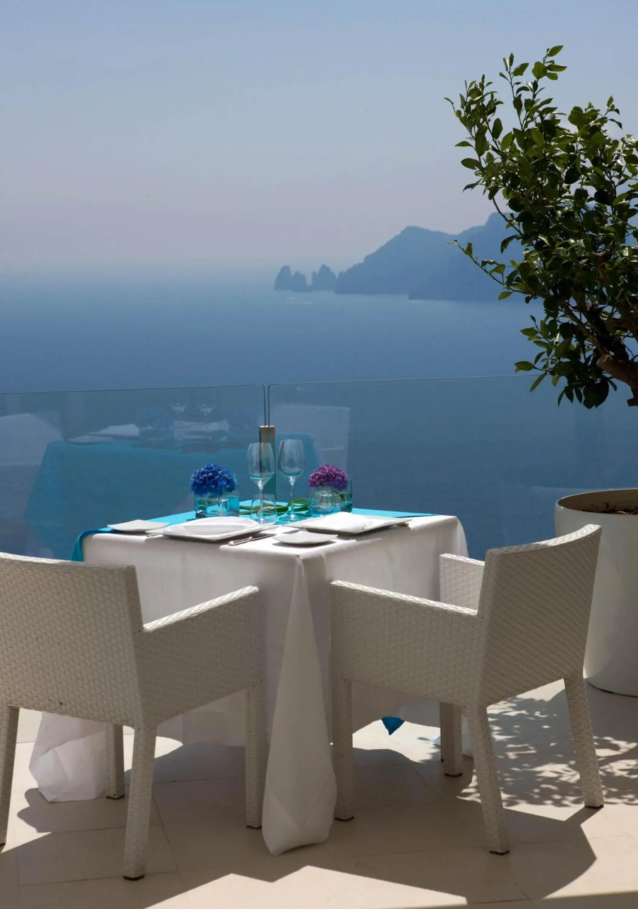 Balcony/Terrace, Restaurant/Places to Eat in Relais Blu