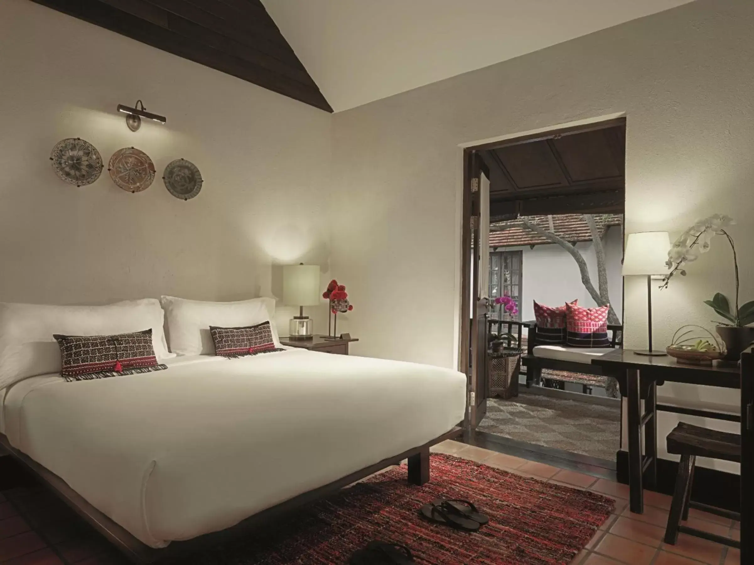 Bedroom, Bed in Tamarind Village