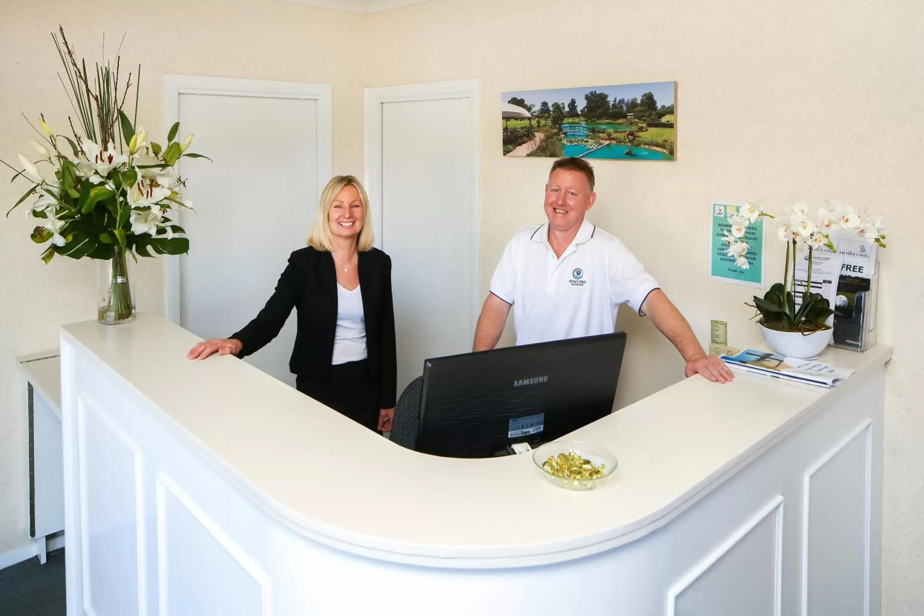 Lobby or reception, Staff in Howlong Golf Resort