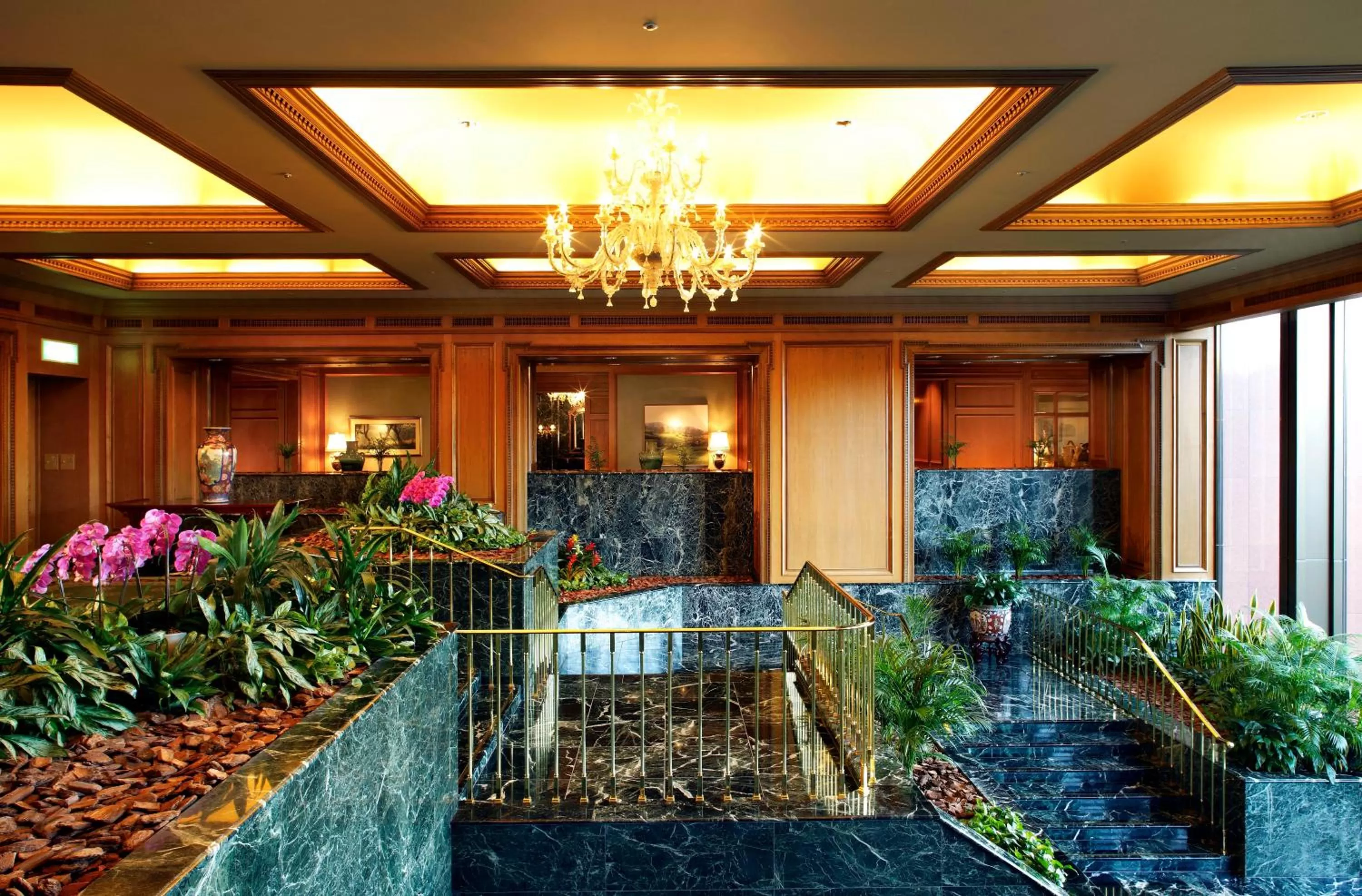 Lobby or reception in Hotel Chinzanso Tokyo
