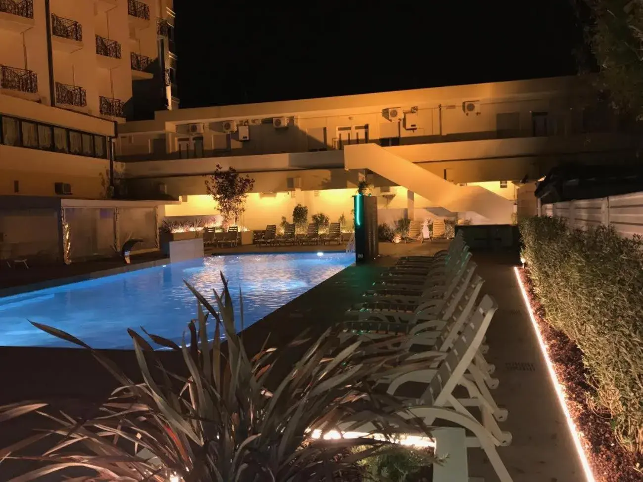 Swimming Pool in Hotel Milanese