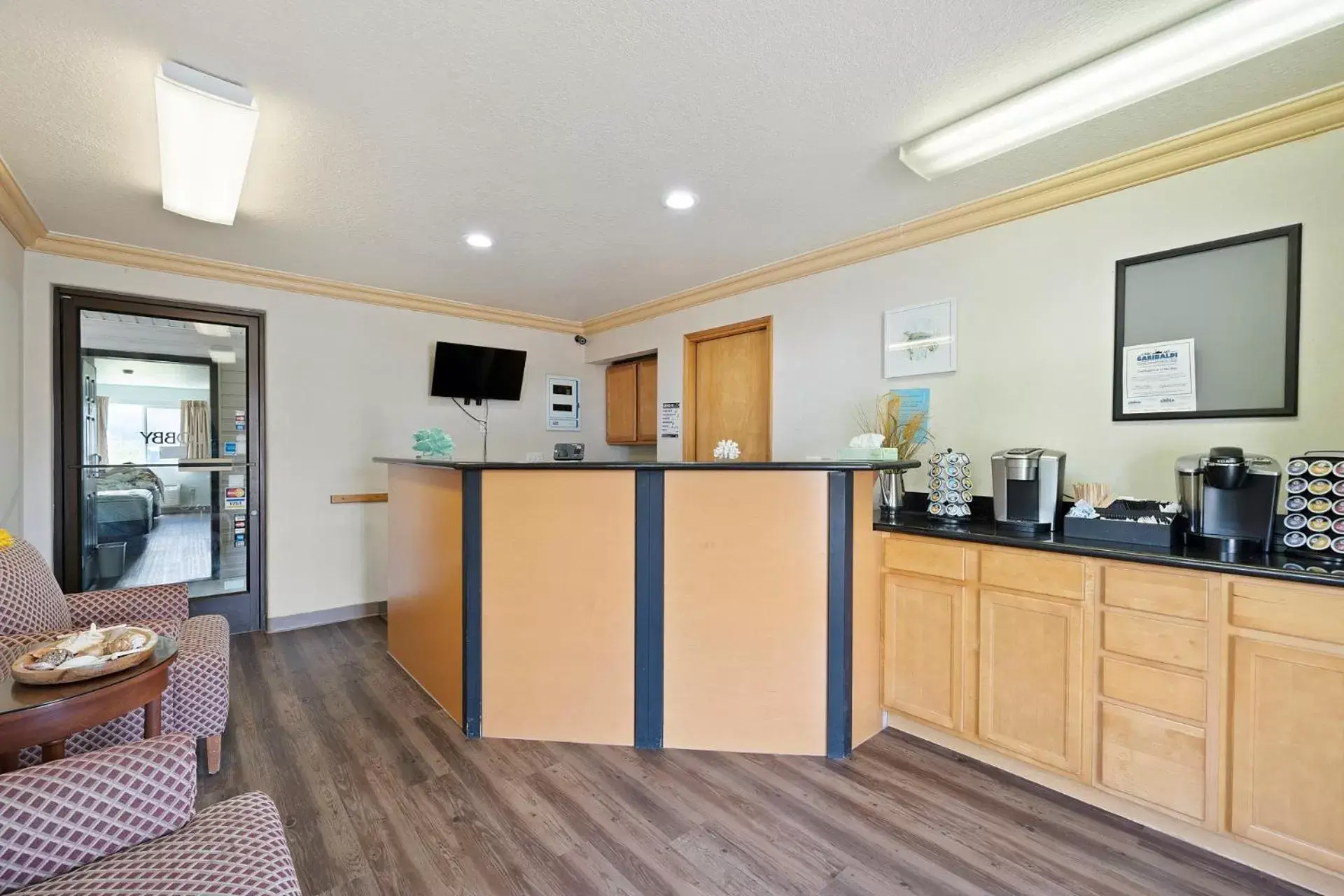 Lobby or reception in Garibaldi Inn at the Bay Lobby or reception in Garibaldi Inn at the Bay