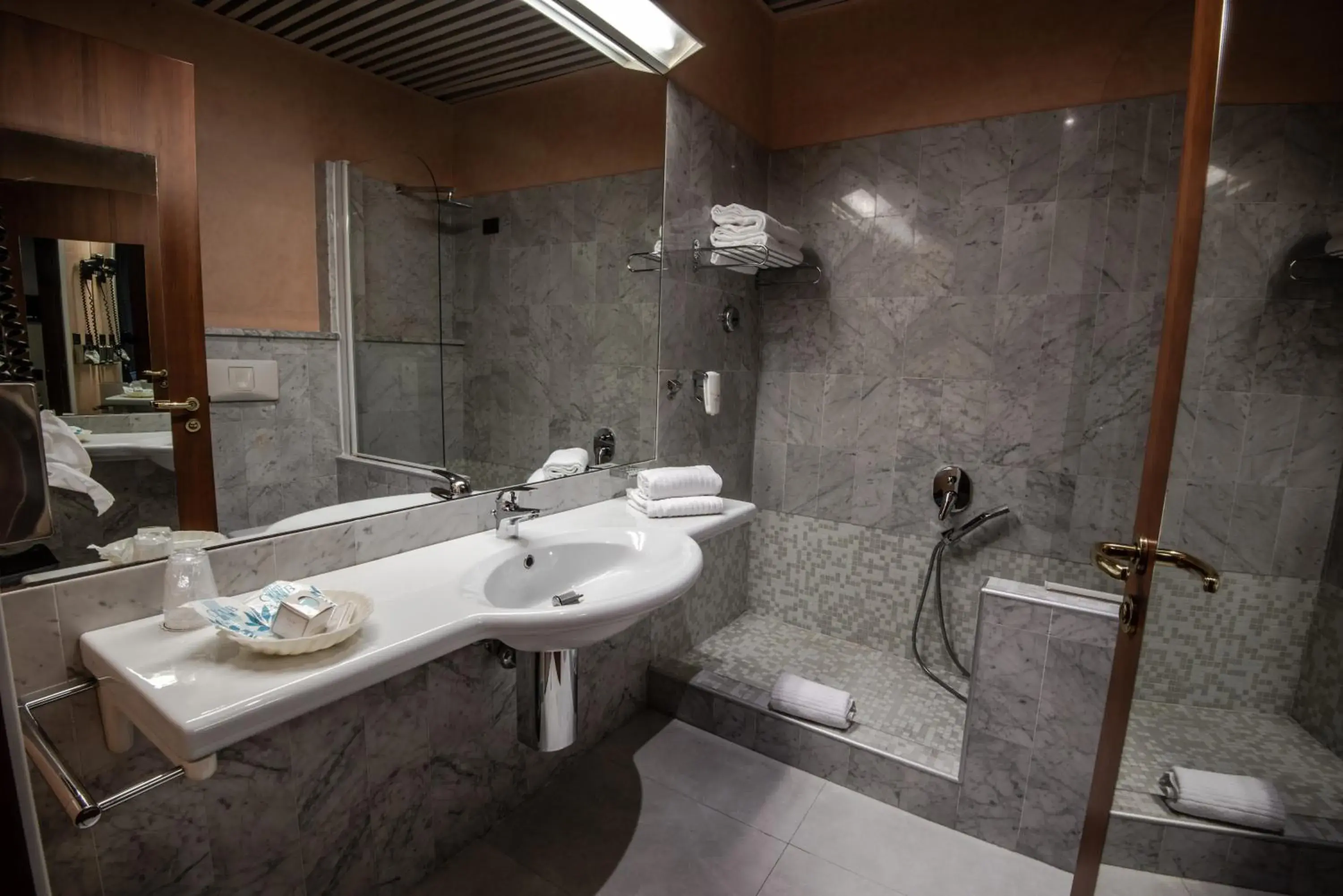 Bathroom in Hotel Petra