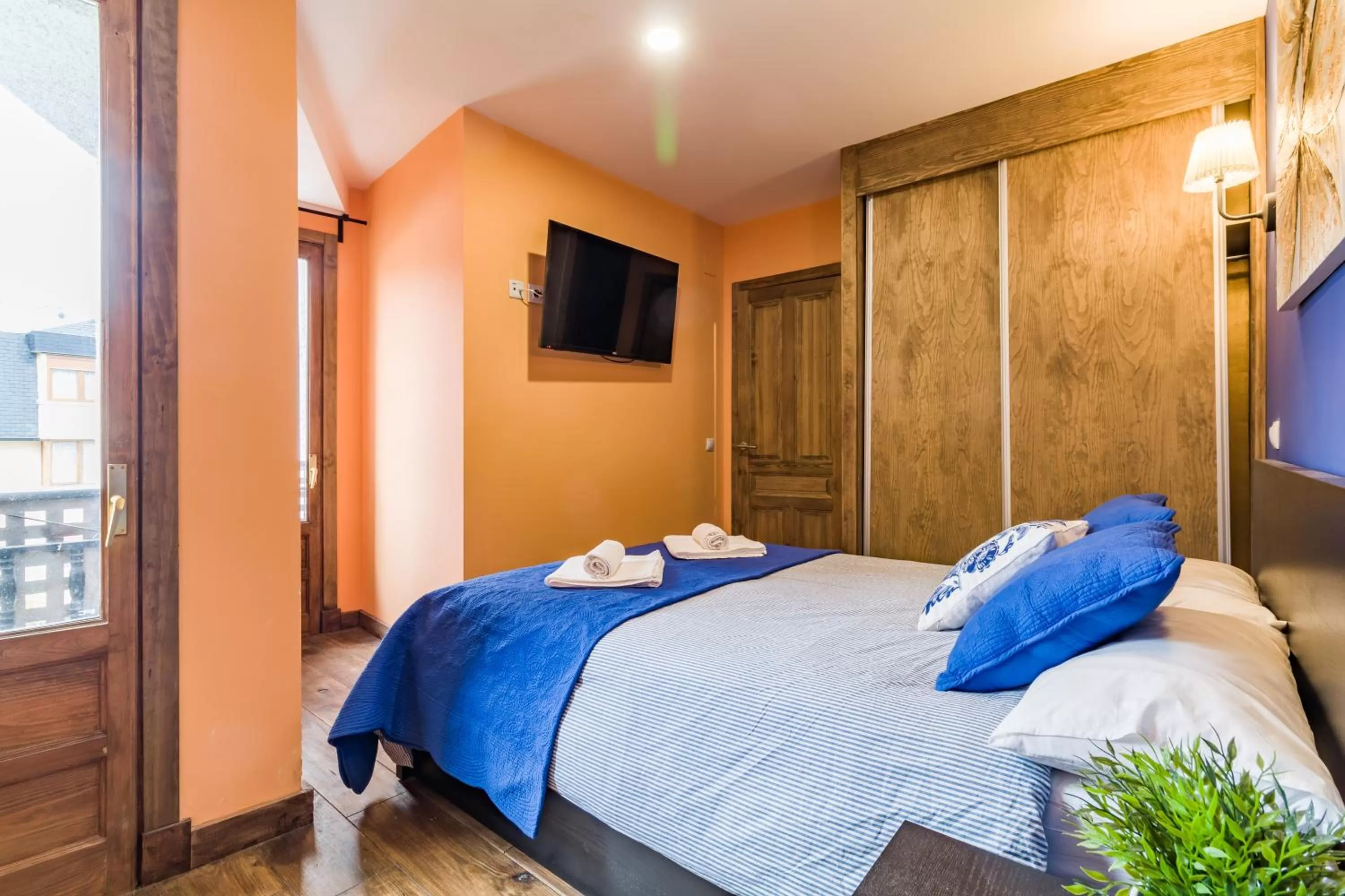 Bedroom, Bed in La Arbolada