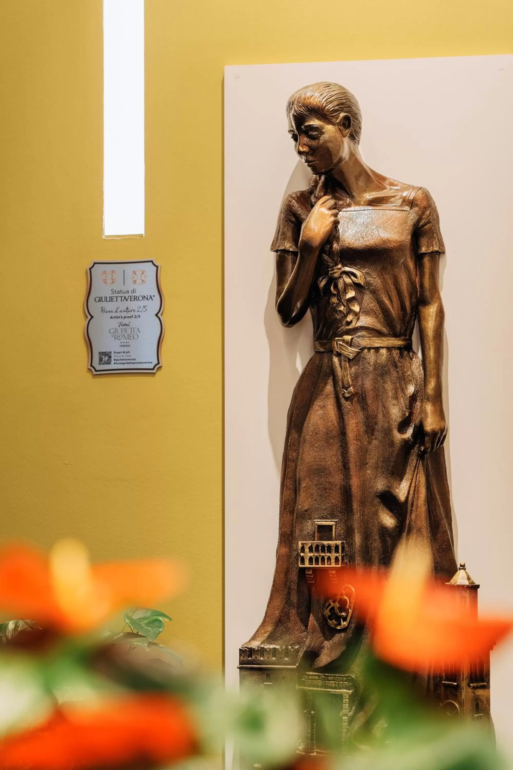 Lobby or reception in Hotel Giulietta e Romeo ***S