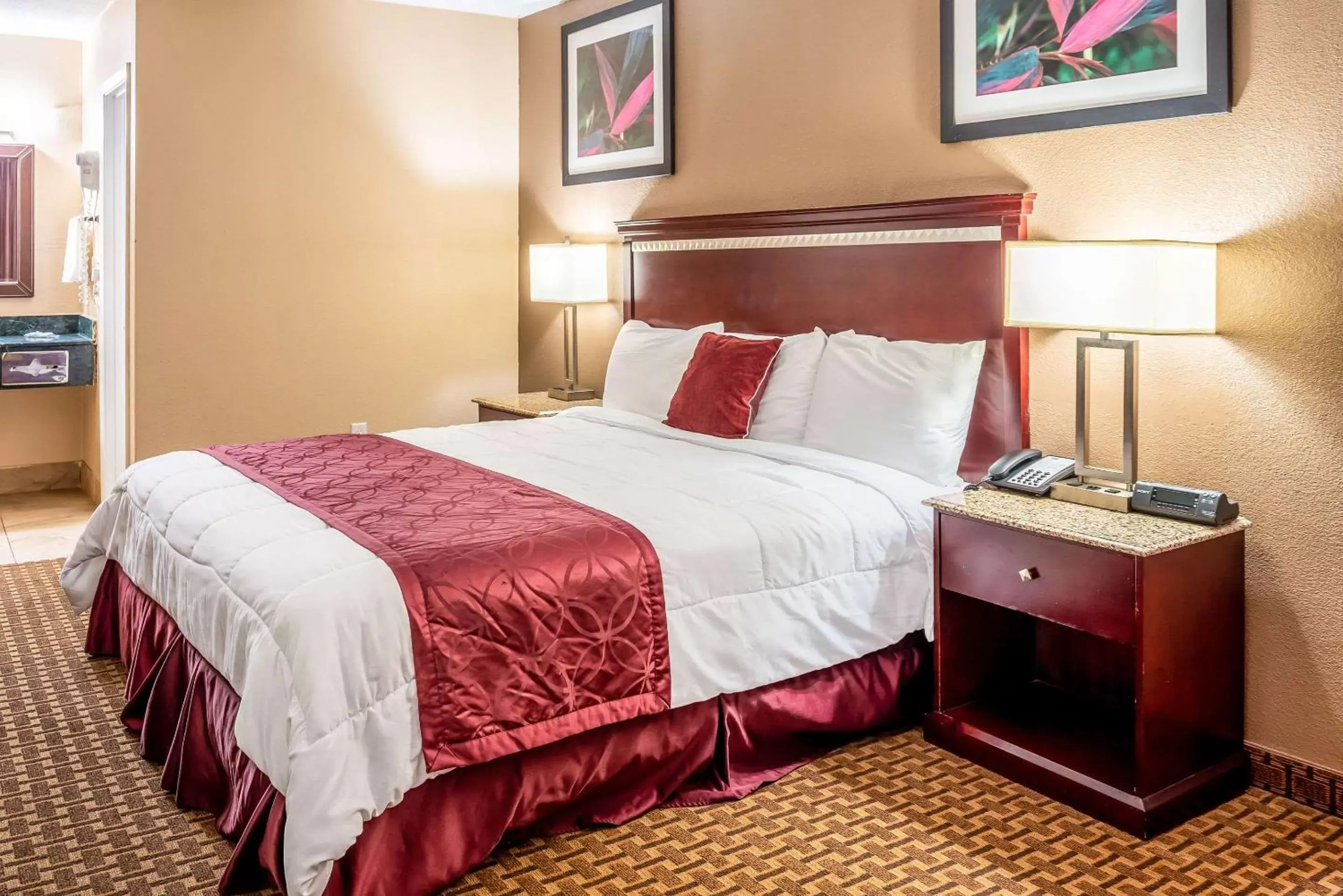 King Room - Non-Smoking in Rodeway Inn Bushnell King Room - Non-Smoking in Rodeway Inn Bushnell