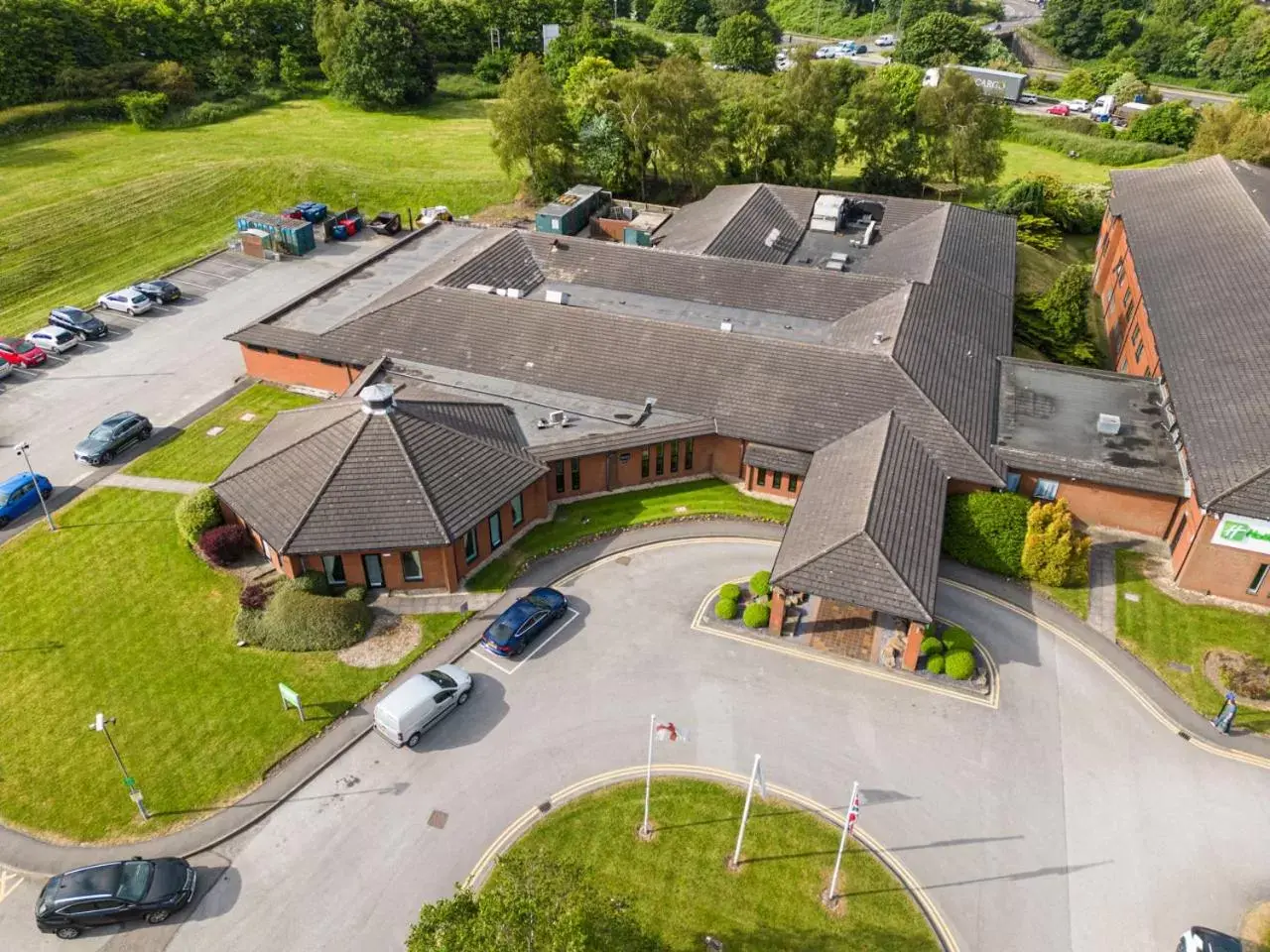 Property building, Bird's-eye View in Holiday Inn South Normanton M1, Jct.28, an IHG Hotel