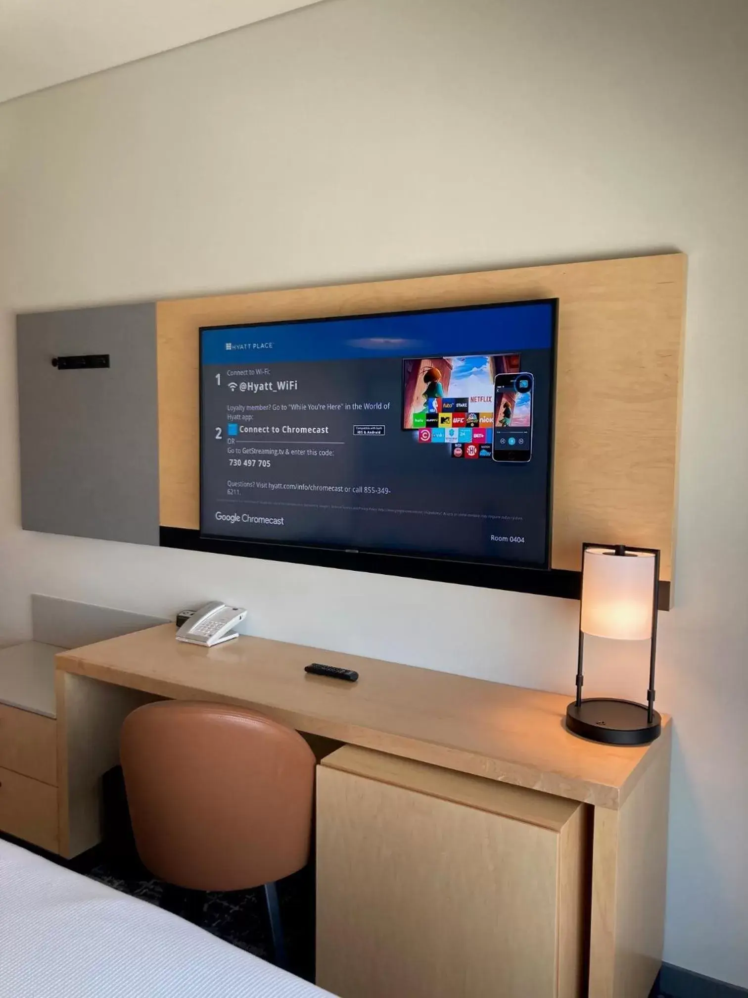 TV and multimedia, TV/Entertainment Center in Hyatt Place Saltillo