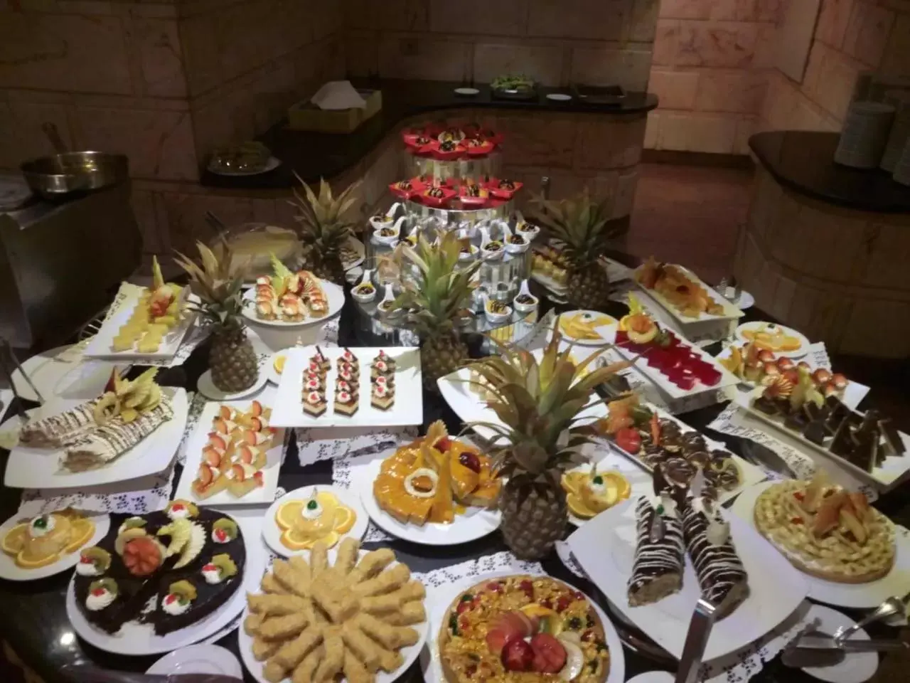 Food and drinks in Happy Life Village Dahab