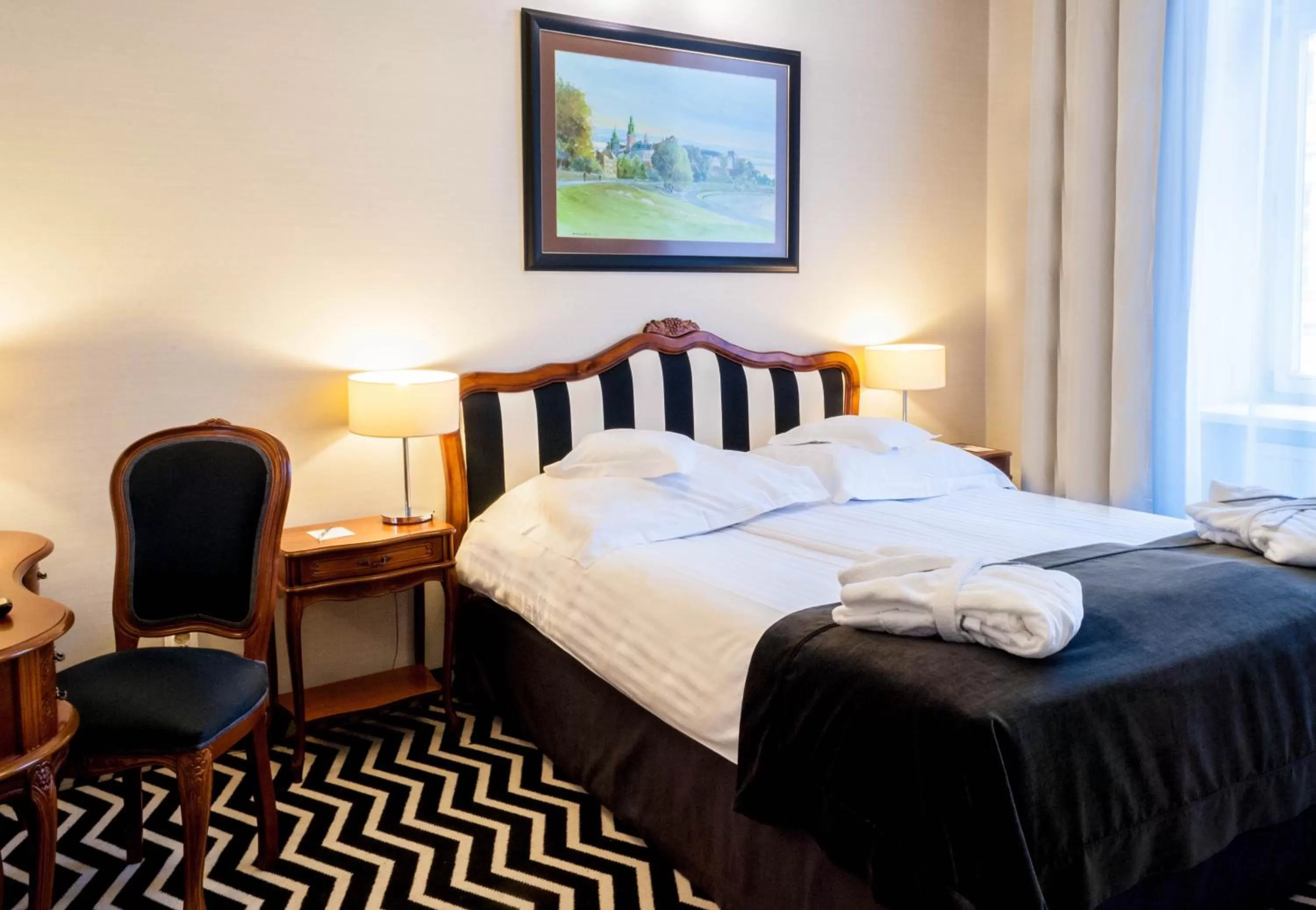 Bedroom, Bed in Hotel Senacki