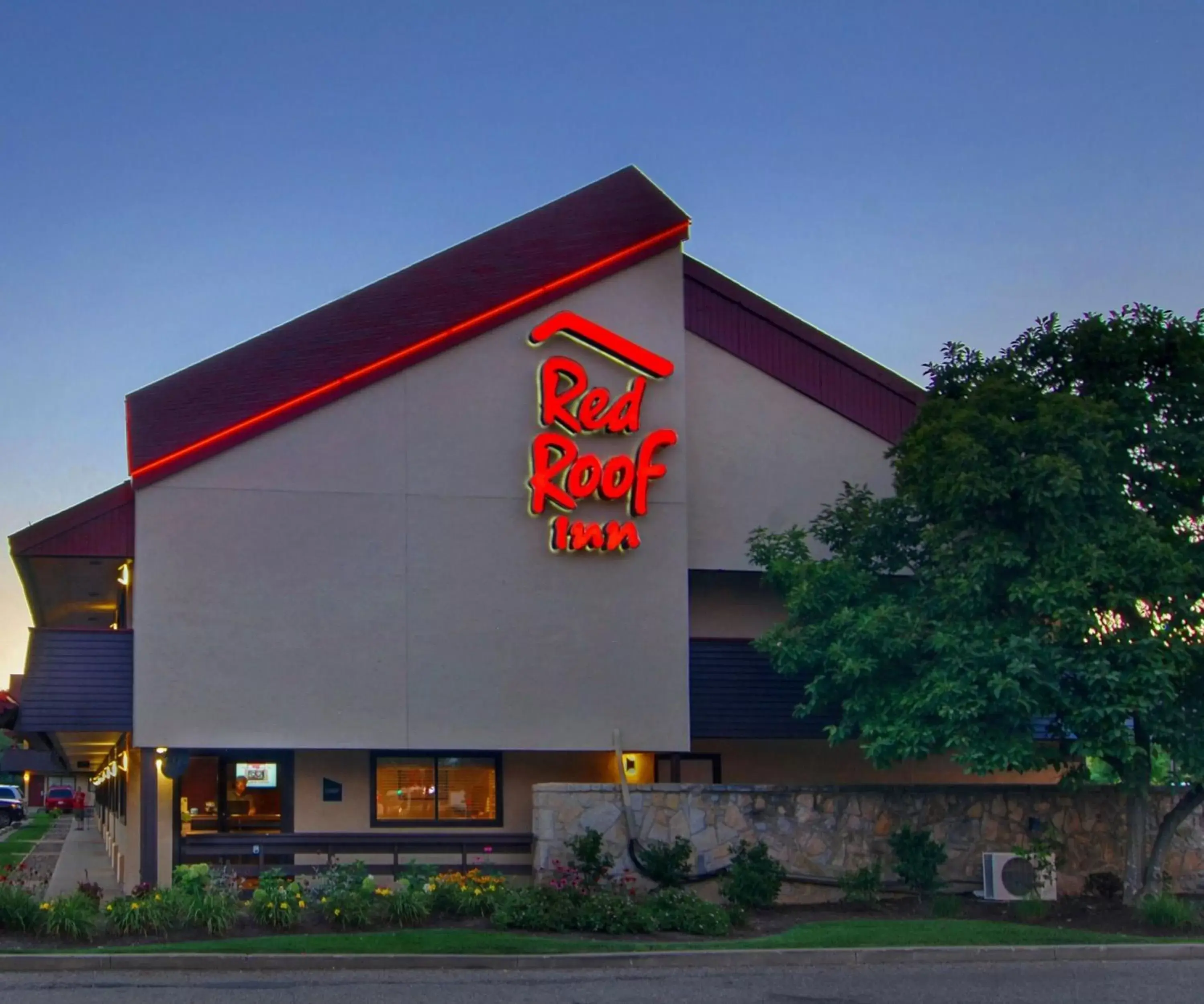 Property building in Red Roof Inn Canton