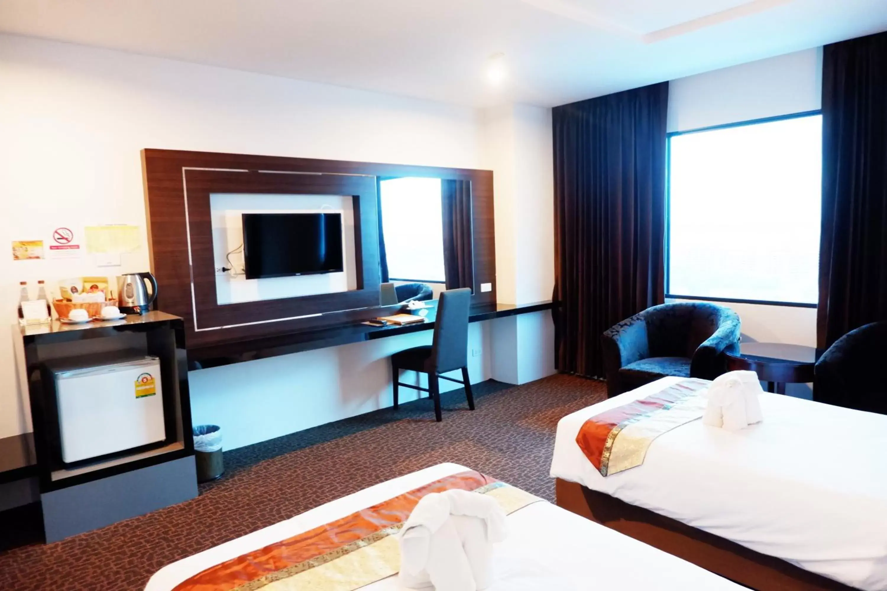 Bed in Siam Oriental Hotel Bed in Siam Oriental Hotel