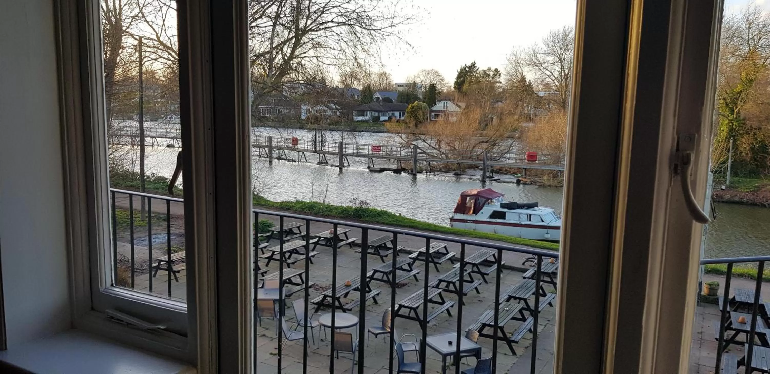 River view in The Weir Hotel