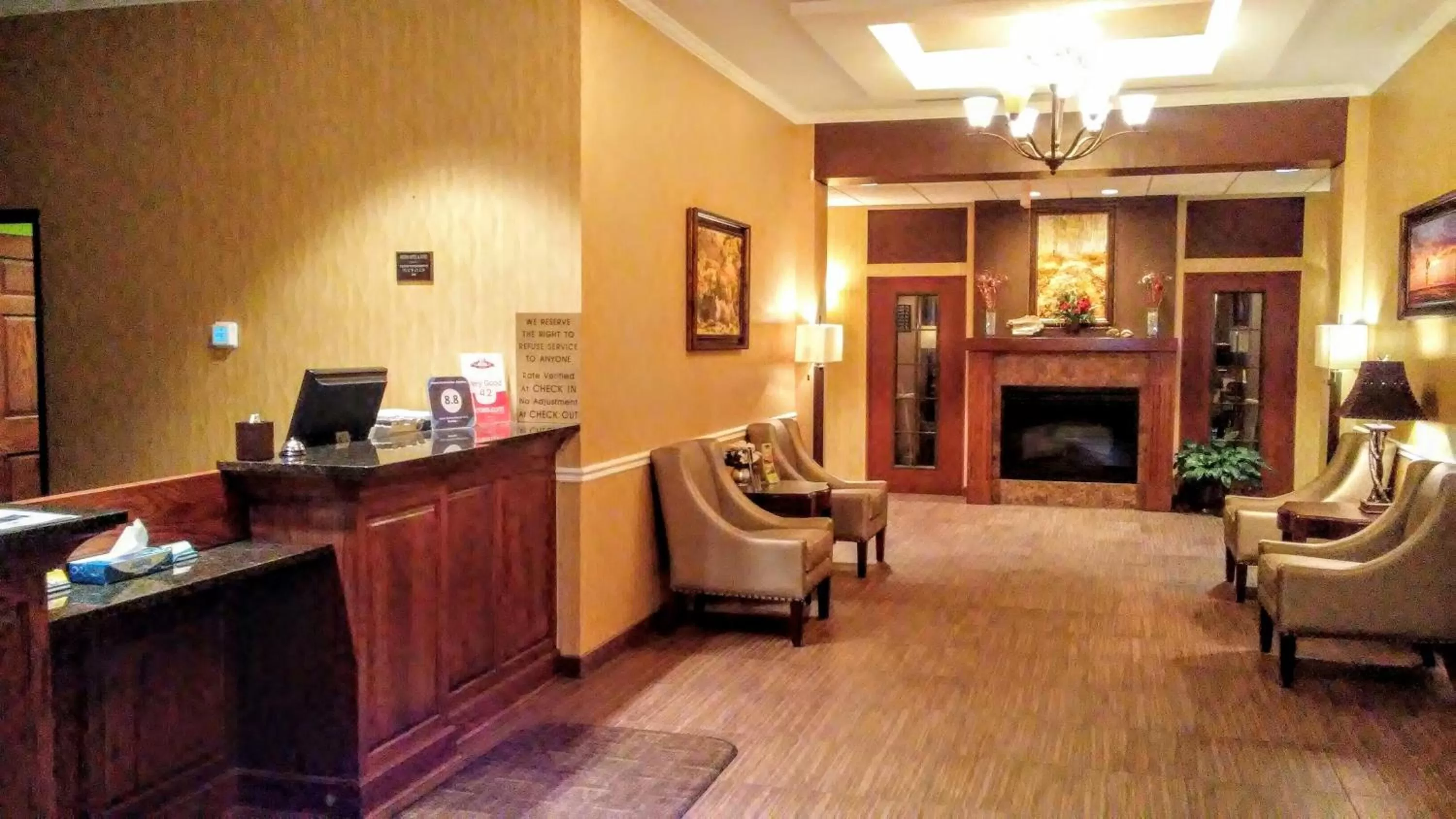 Lobby or reception in Astoria Hotel & Suites - Glendive
