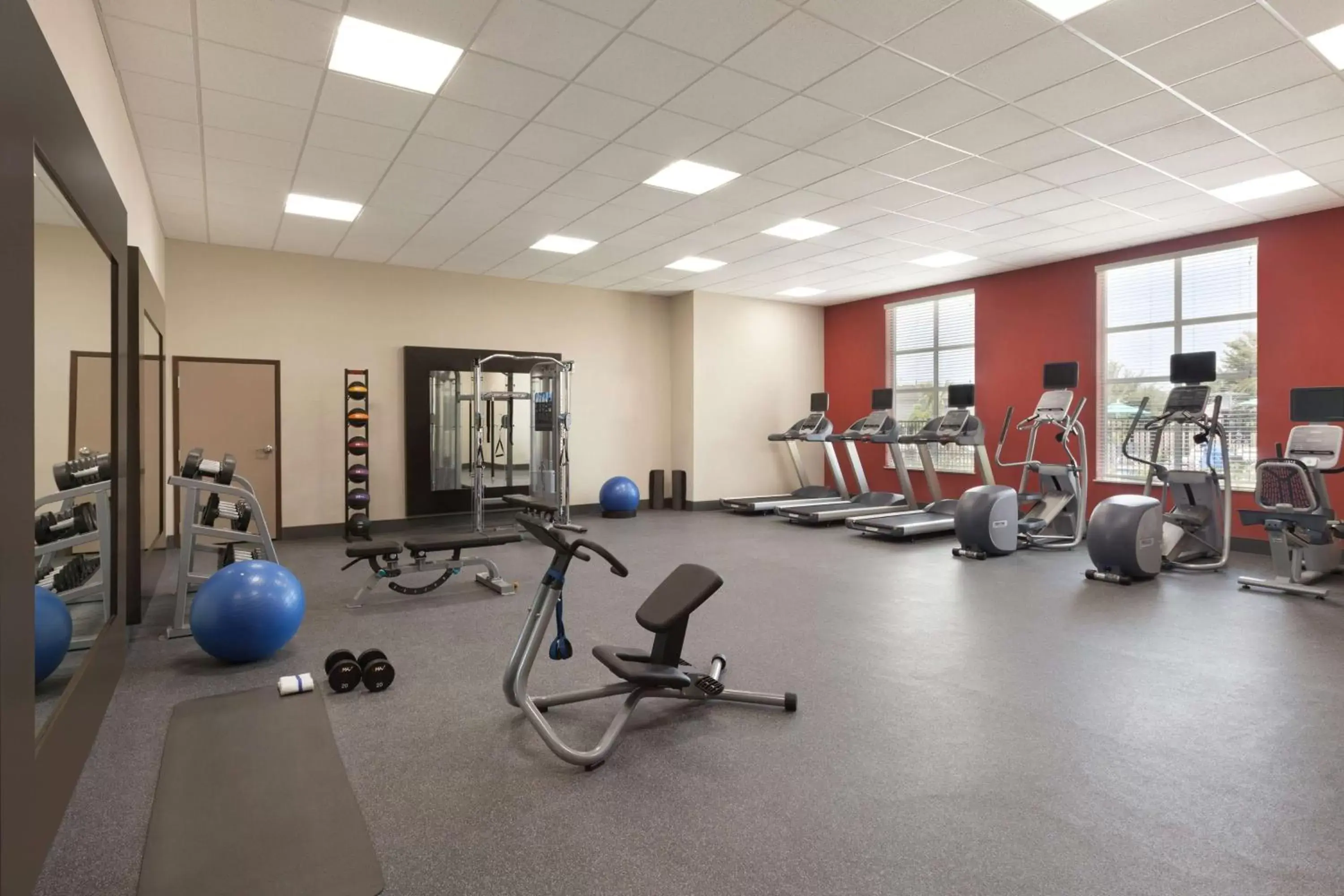 Fitness centre/facilities, Fitness Center/Facilities in Homewood Suites by Hilton North Houston/Spring