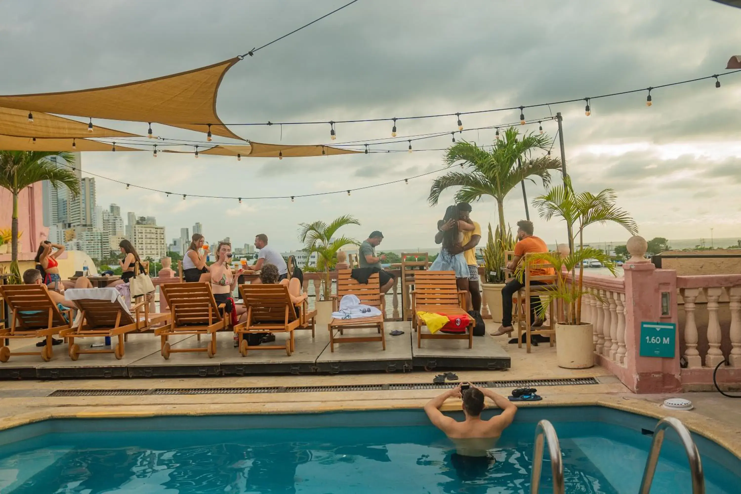 Swimming Pool in Selina Cartagena