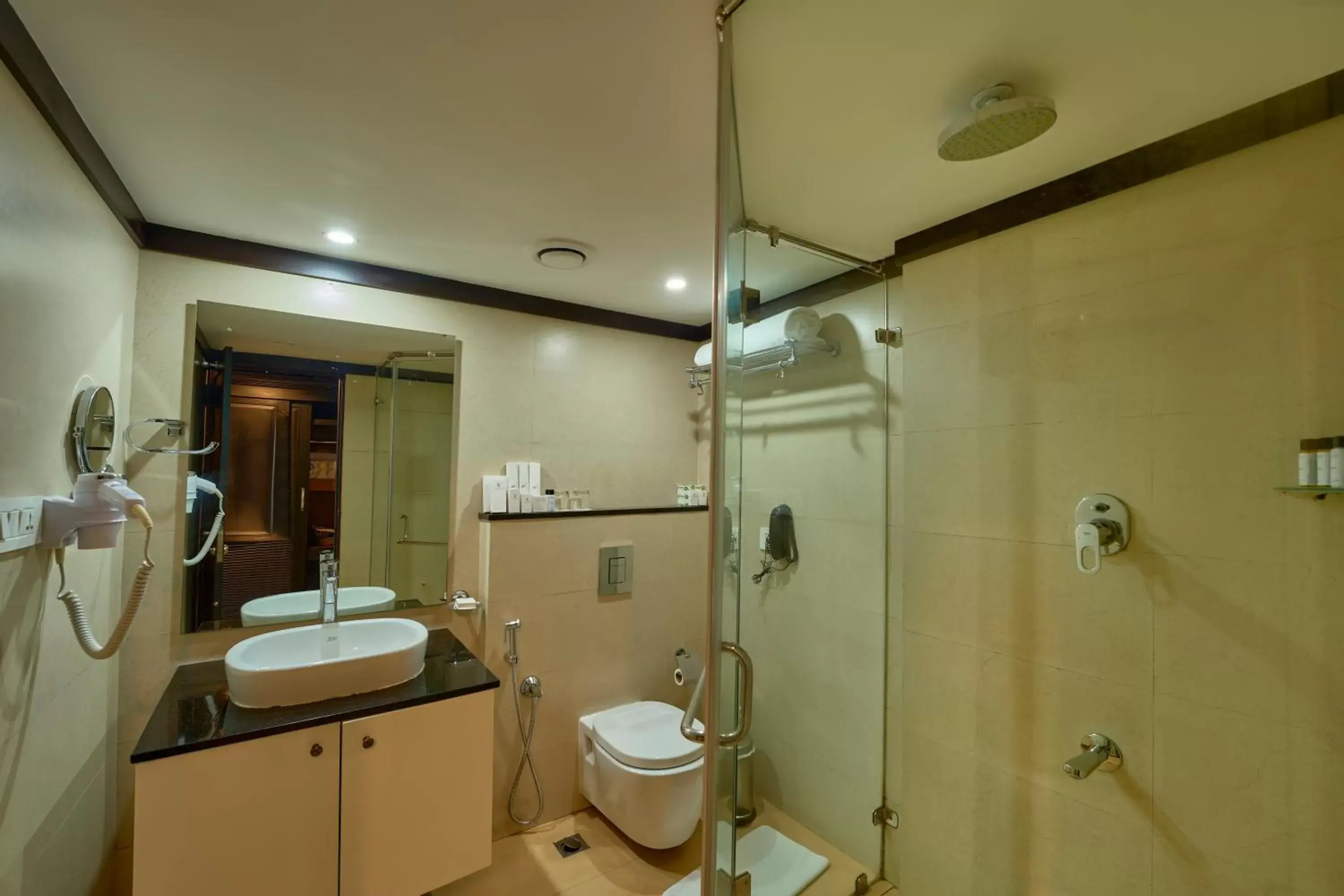 Shower, Bathroom in The Raviz Kadavu, Kozhikode