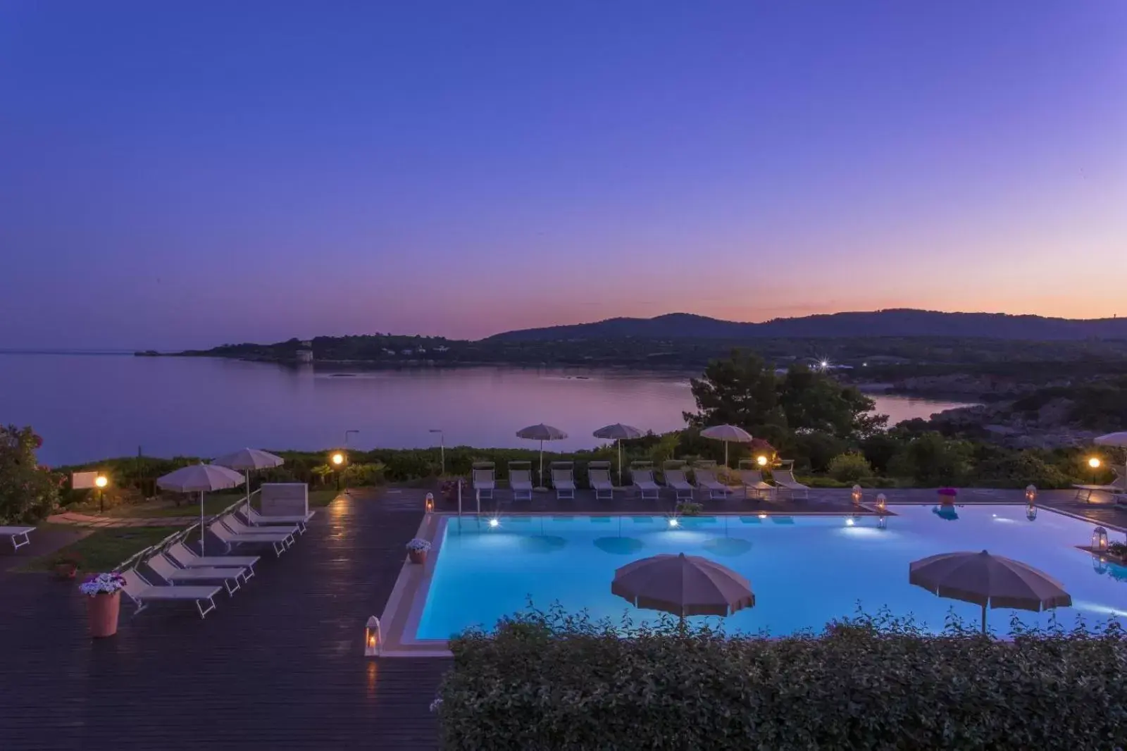 Pool View in Hotel Dei Pini