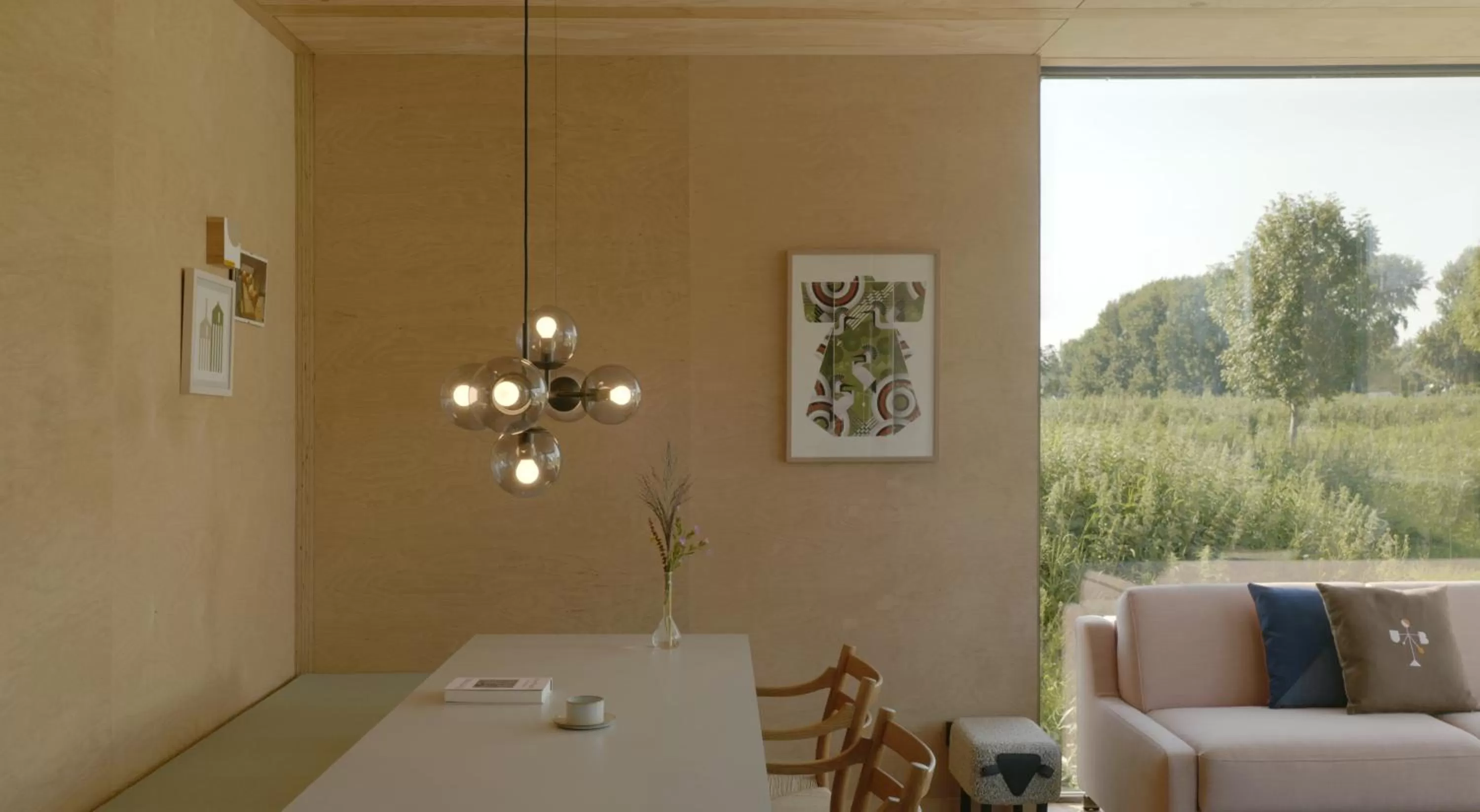 Living room in The Unbound Amsterdam