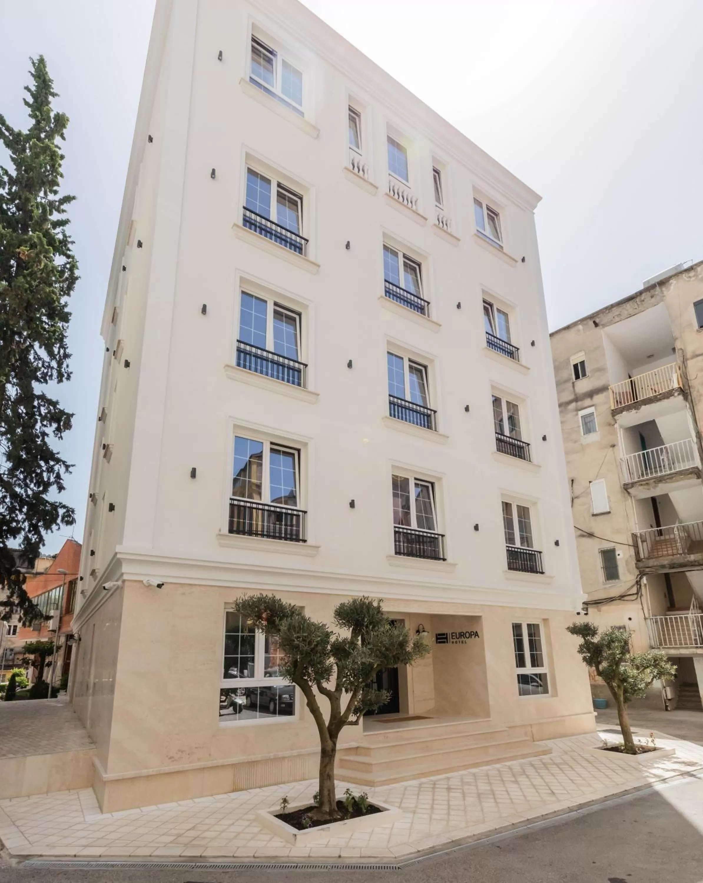 Facade/entrance in Hotel Europa