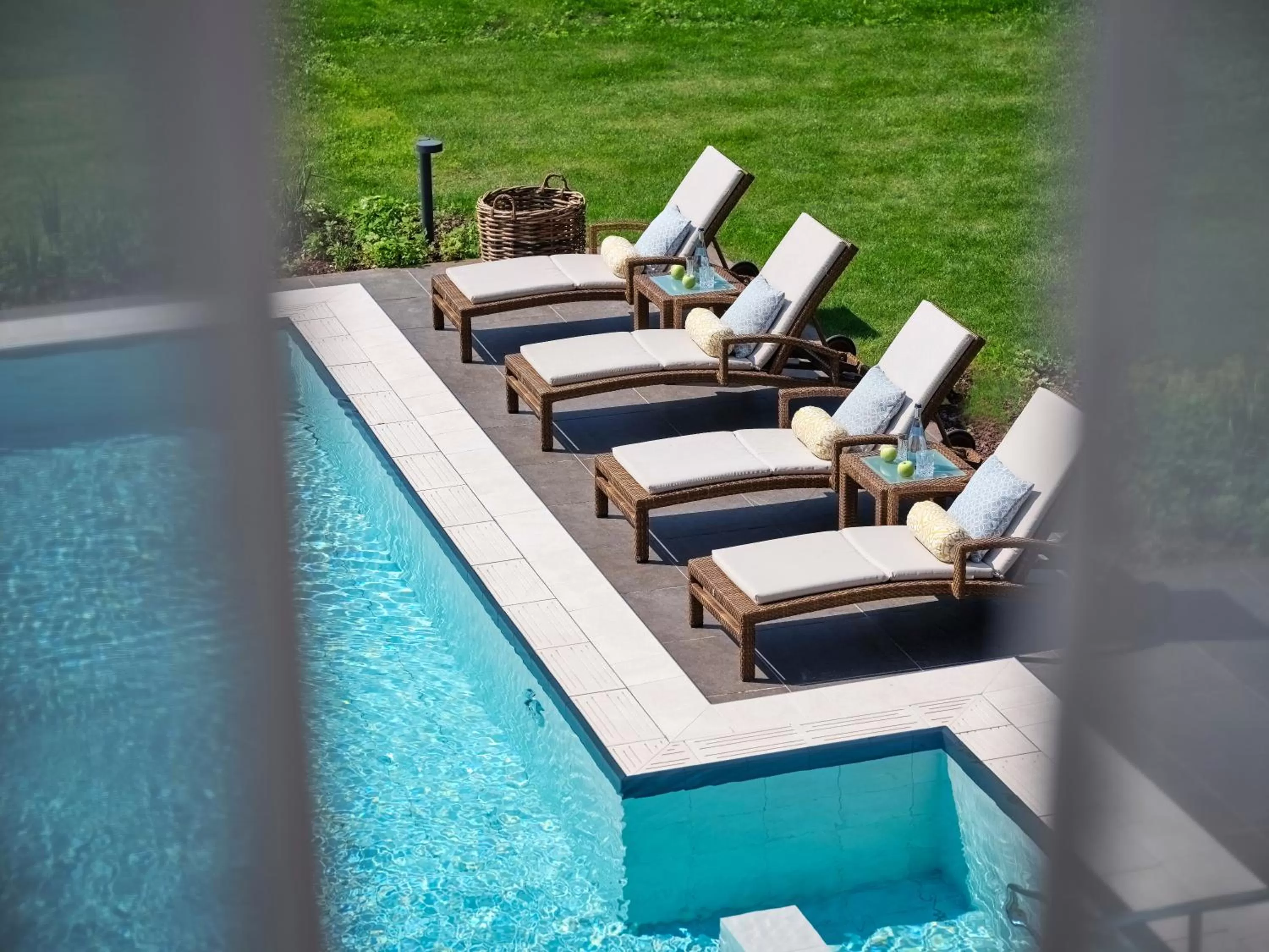 Swimming pool in Romantik Hotel Jagdhaus Eiden am See