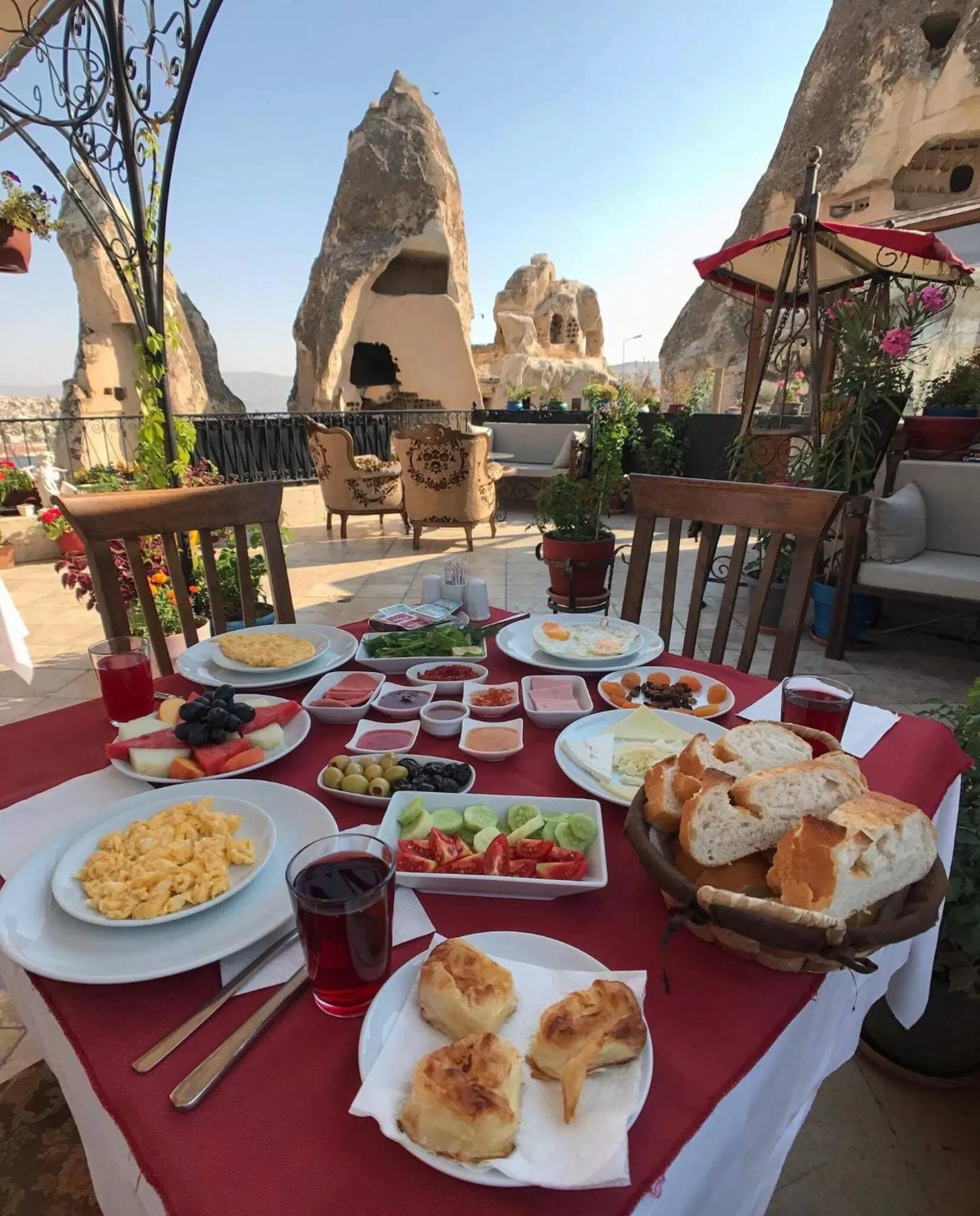 Balcony/Terrace in Cappadocia Cave Land Hotel
