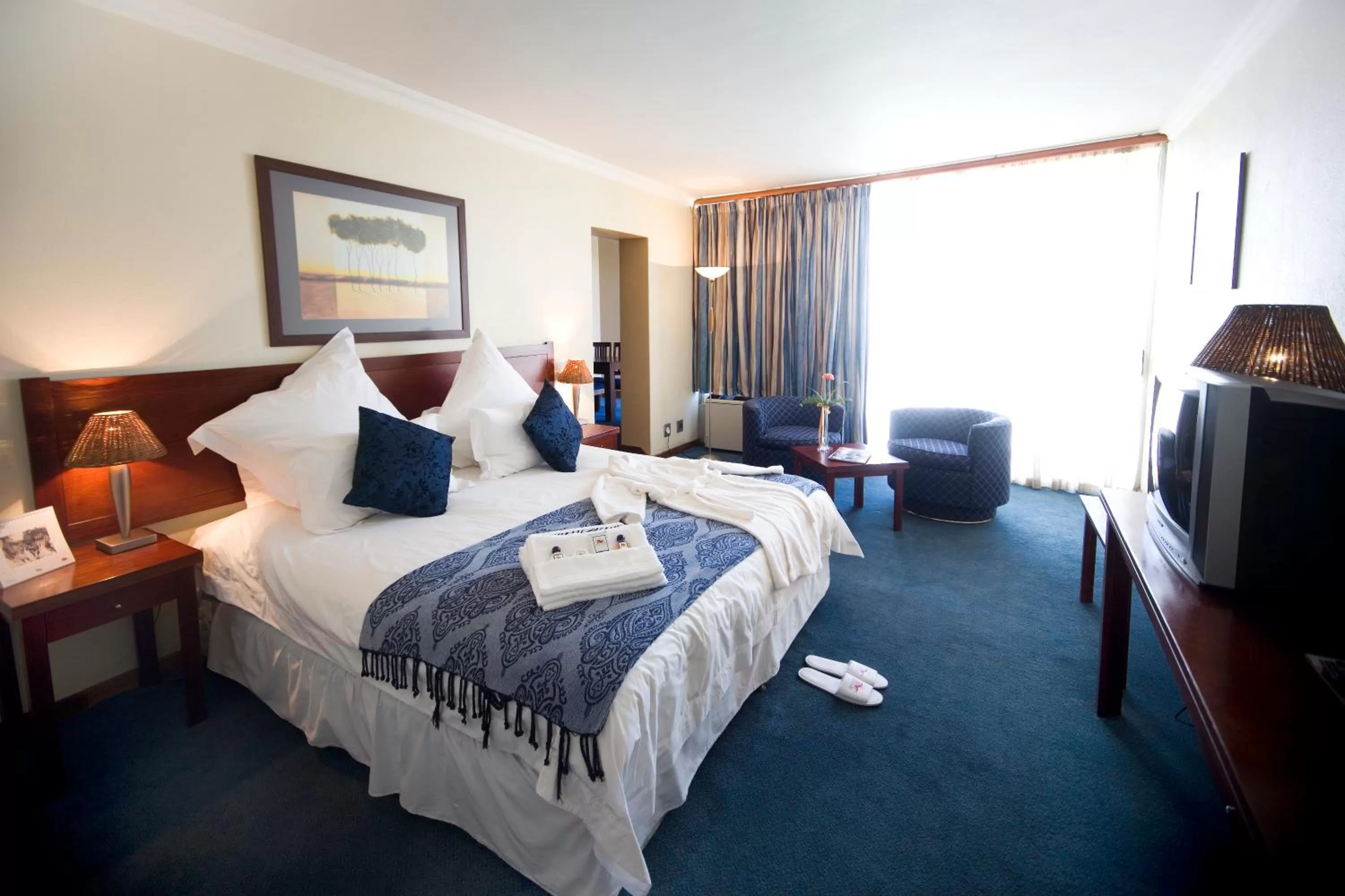 Bed in African Sky Ermelo Inn