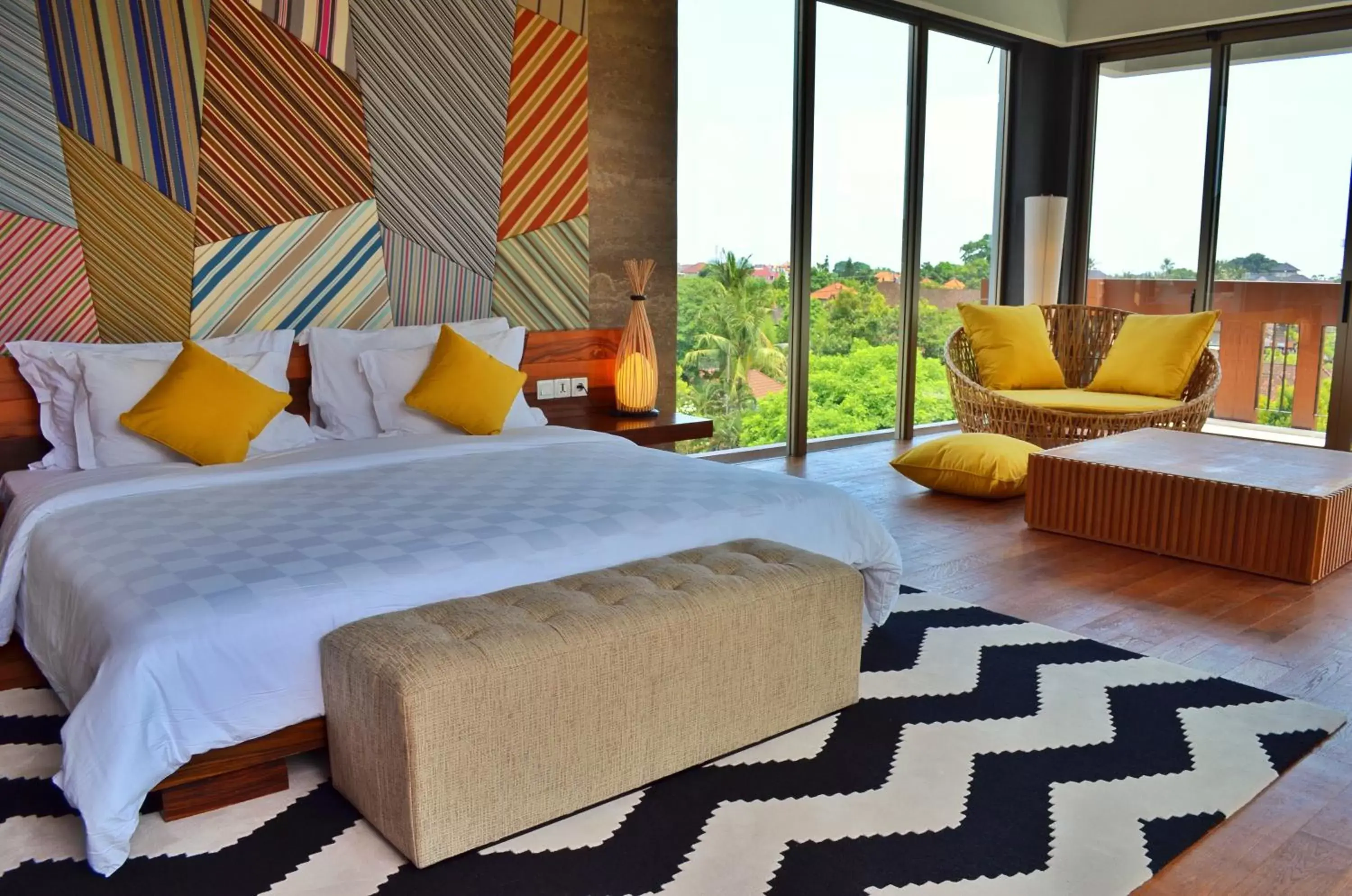 Bedroom, Bed in TS SUITES Seminyak Bali