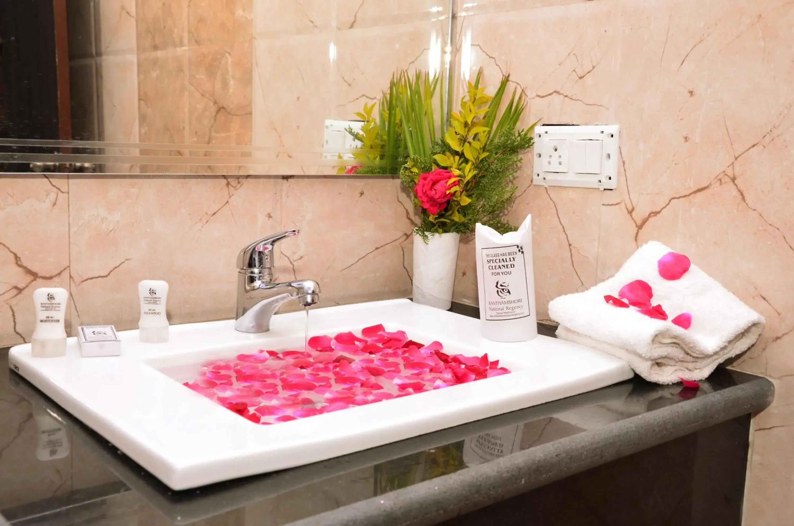 Bathroom in Ranthambhore National Resort