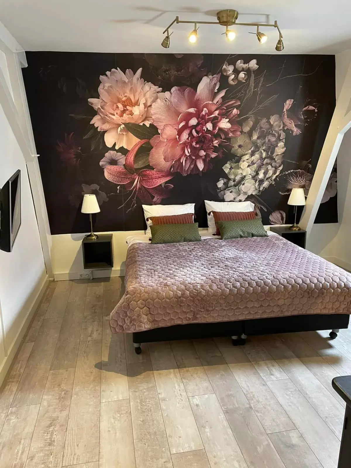Bedroom in BnB Bruxelles