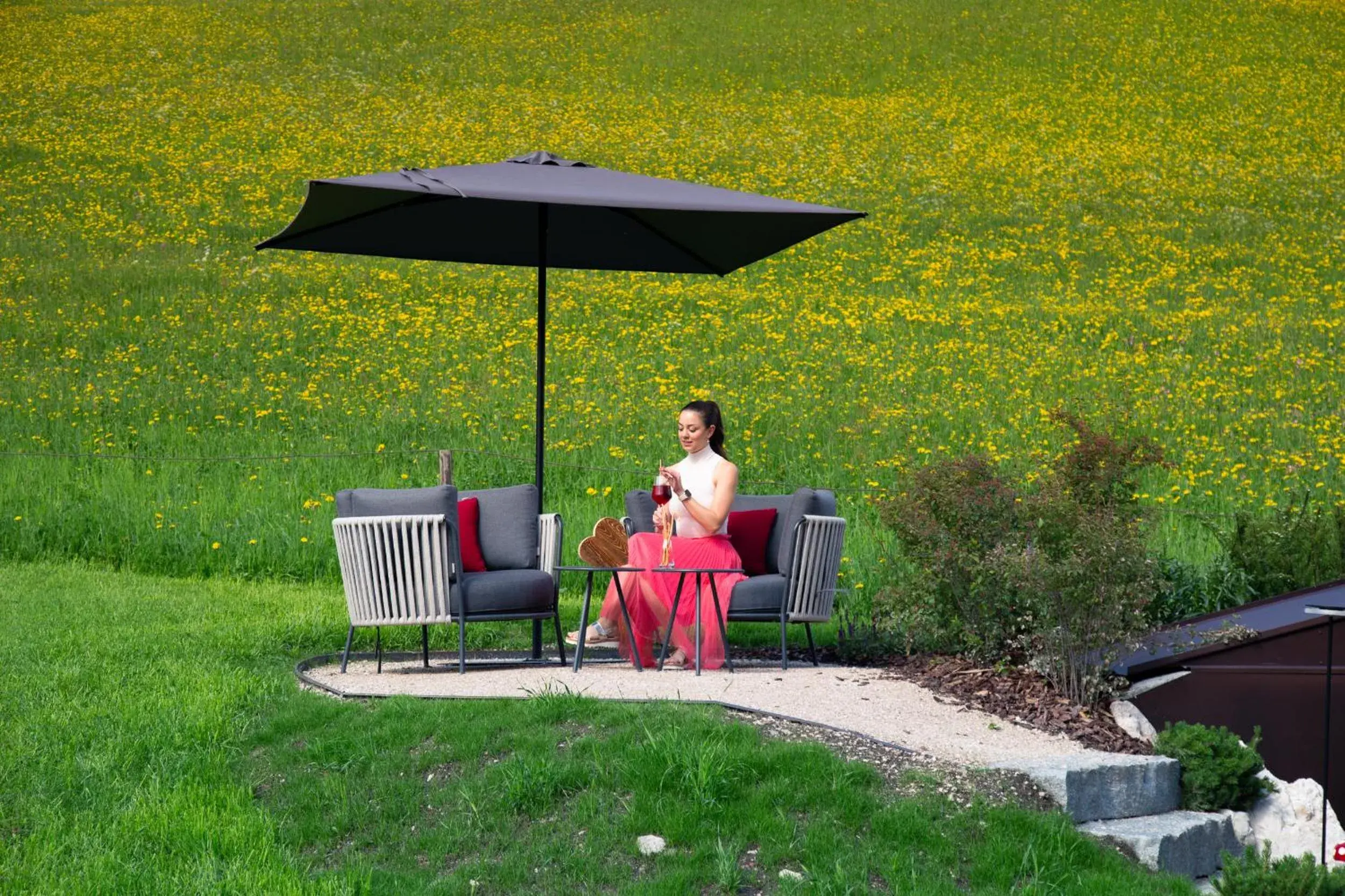 Balcony/Terrace in Hotel Freina