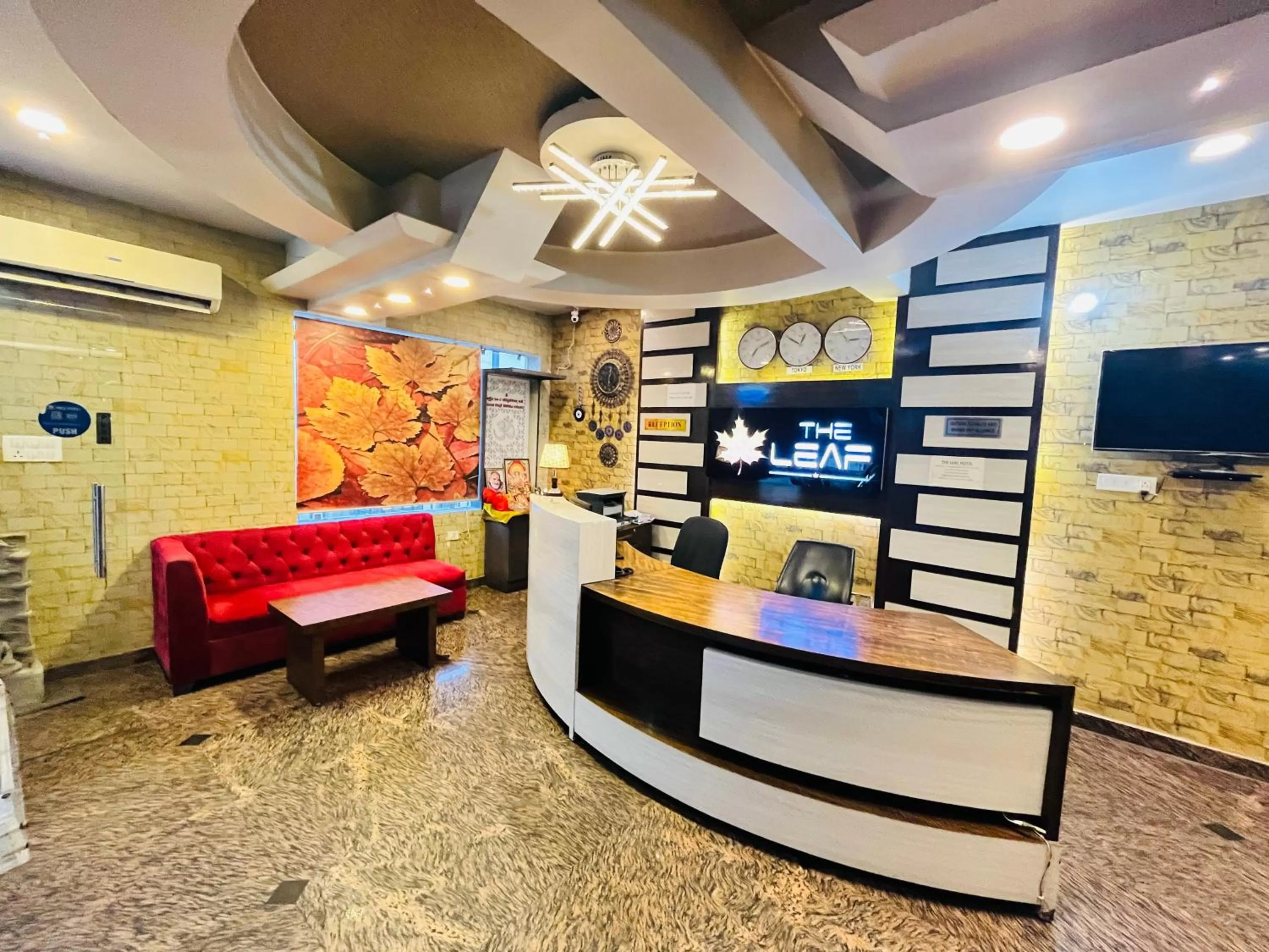 TV and multimedia, Lobby/Reception in Hotel The Leaf - Gomti Nagar Lucknow