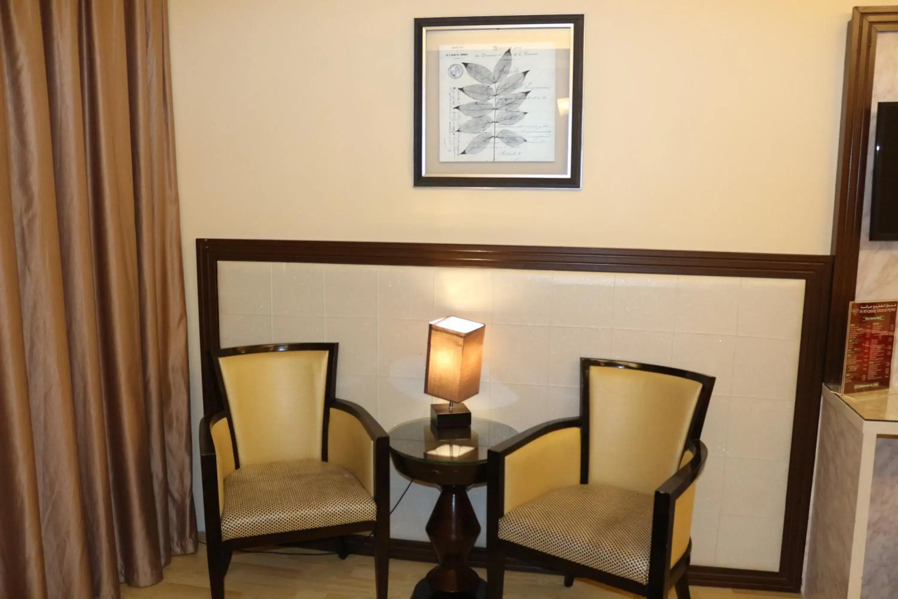 Seating Area in Al Khaleej Grand Hotel