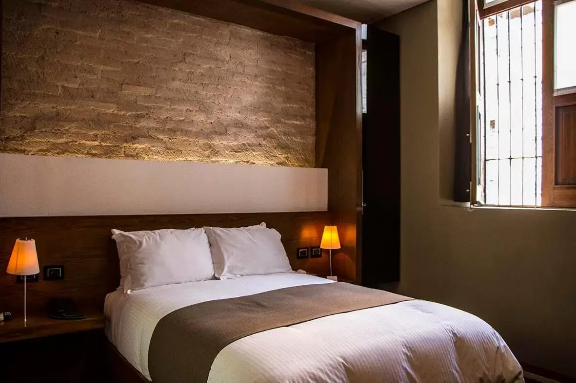 Bed in Hotel Boutique Casa Madero