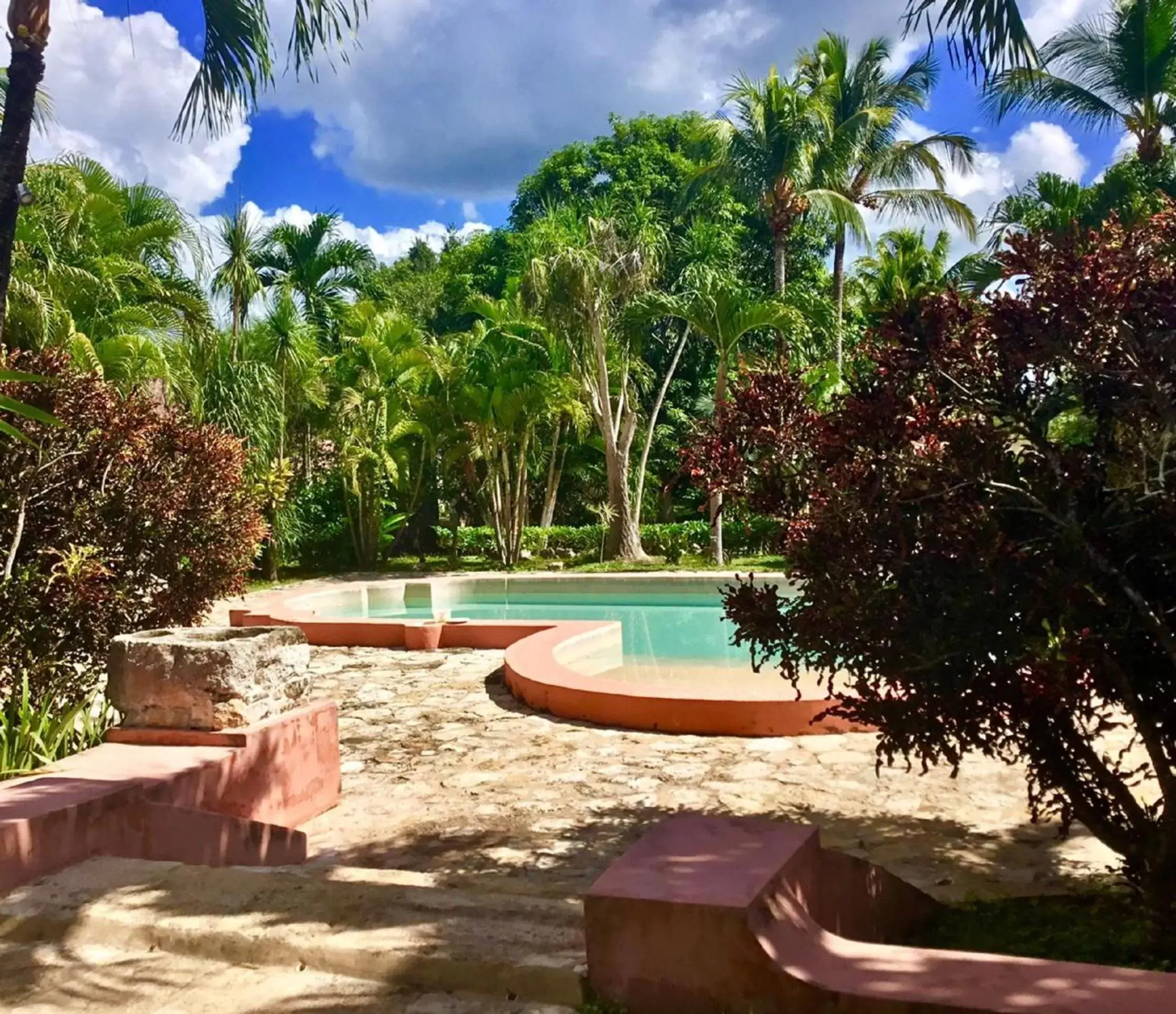 Pool view, Swimming Pool in Hacienda Sacnicte