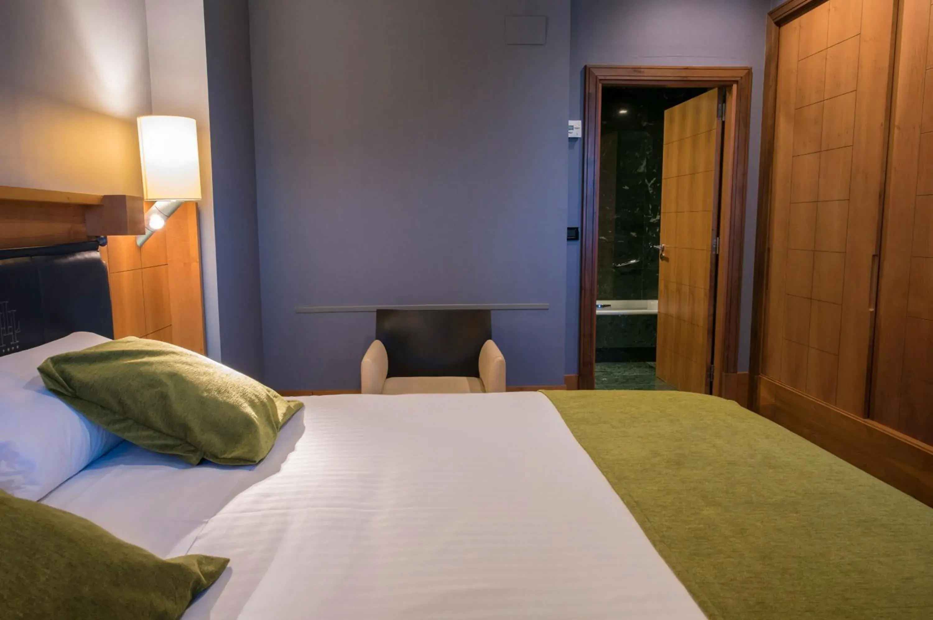 Bed in Gran Hotel Lakua Bed in Gran Hotel Lakua