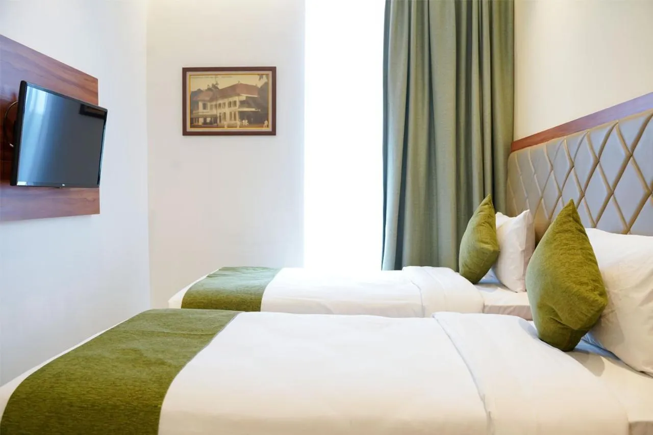 Photo of the whole room, Bed in Luxury Inn Arion Hotel