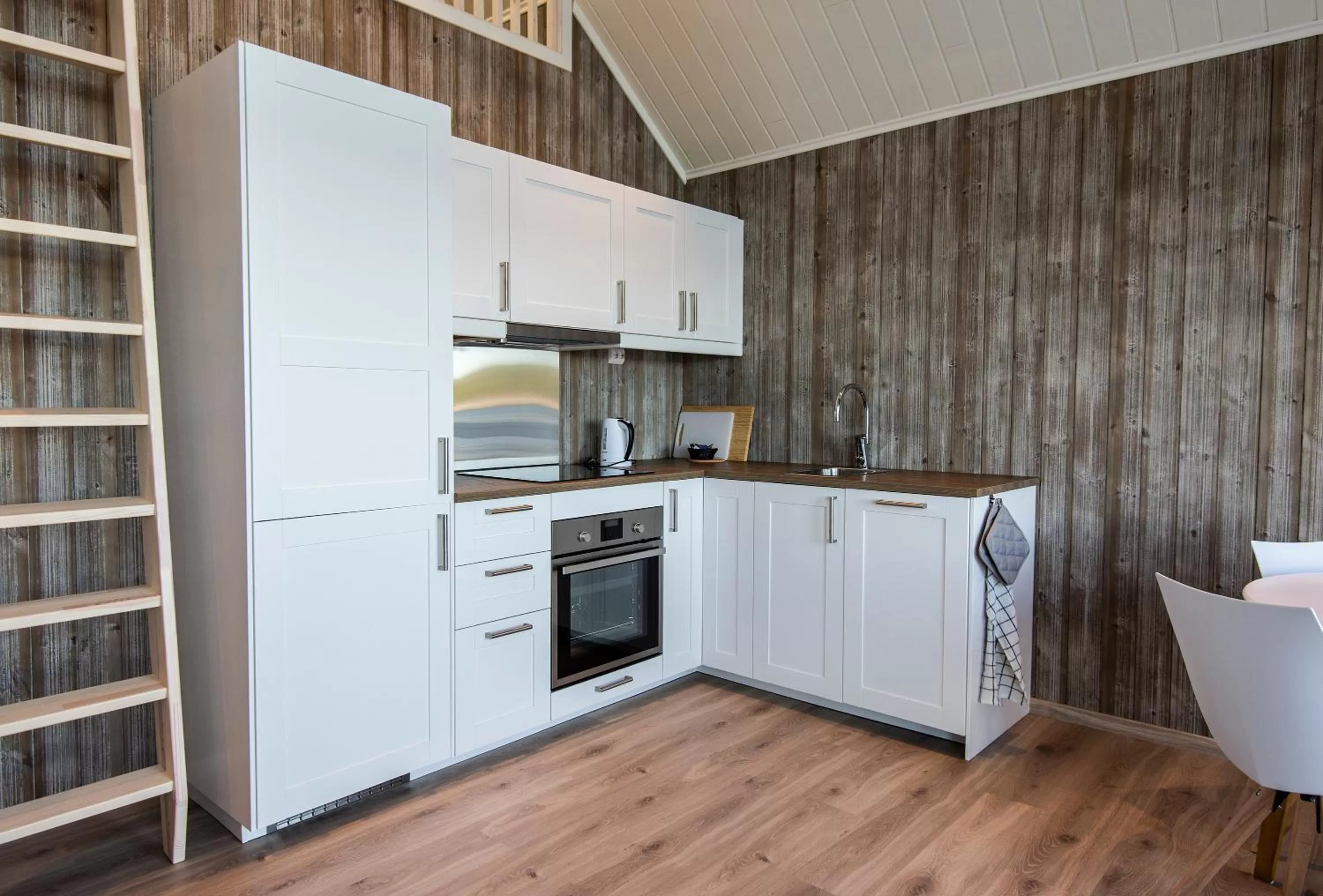 Kitchen or kitchenette in Norsk Havbrukssenter - Rorbuer