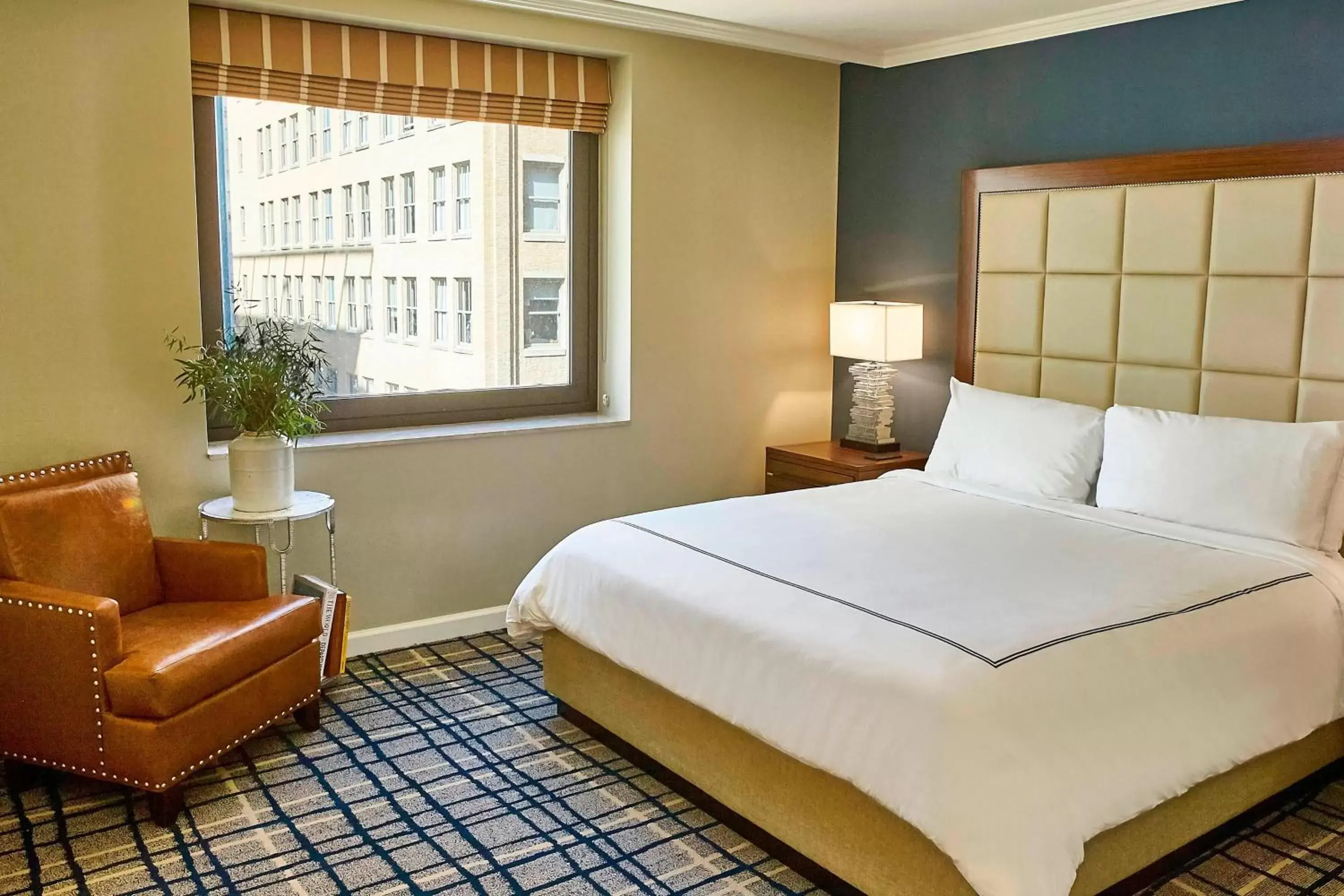 Bedroom, Bed in The Adolphus, Autograph Collection