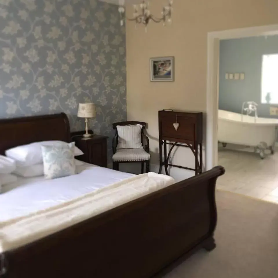 Photo of the whole room, Bed in Home Farm House