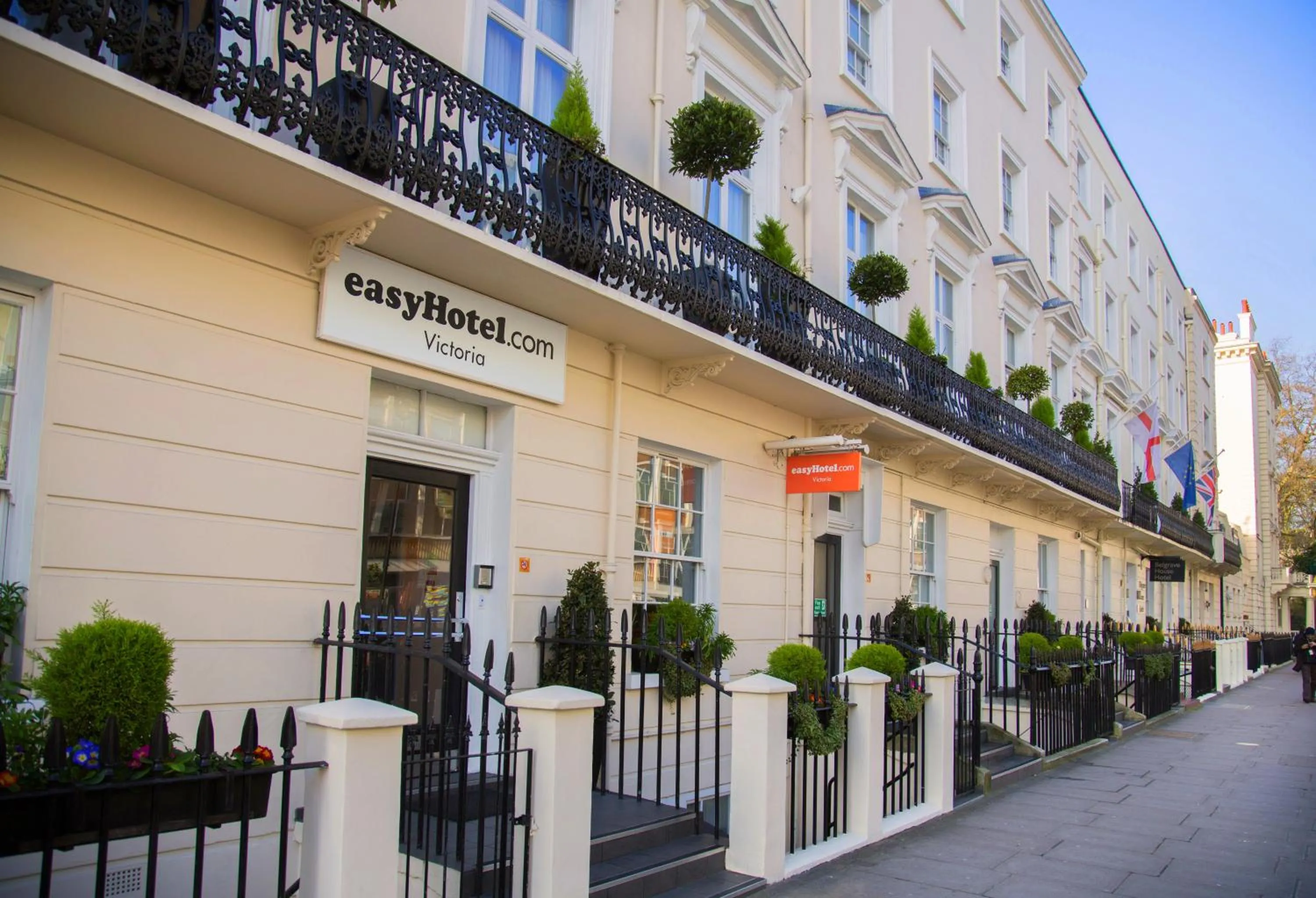 Property building in easyHotel Victoria