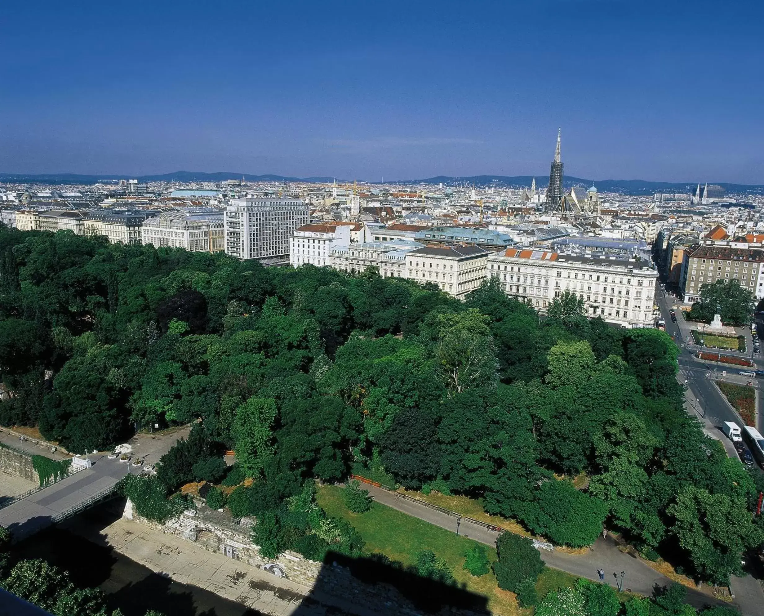 Area and facilities, Bird's-eye View in Hotel Am Parkring