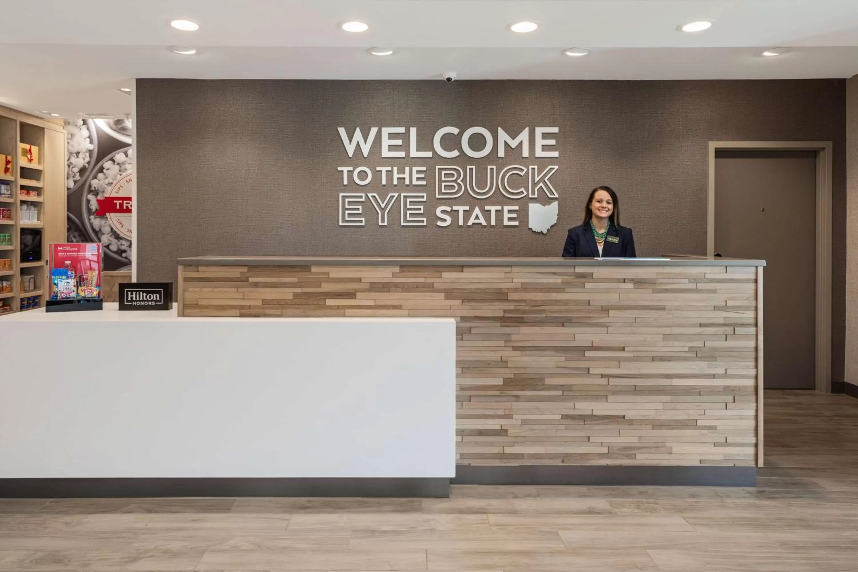 Lobby or reception in Hampton Inn Circleville, Oh