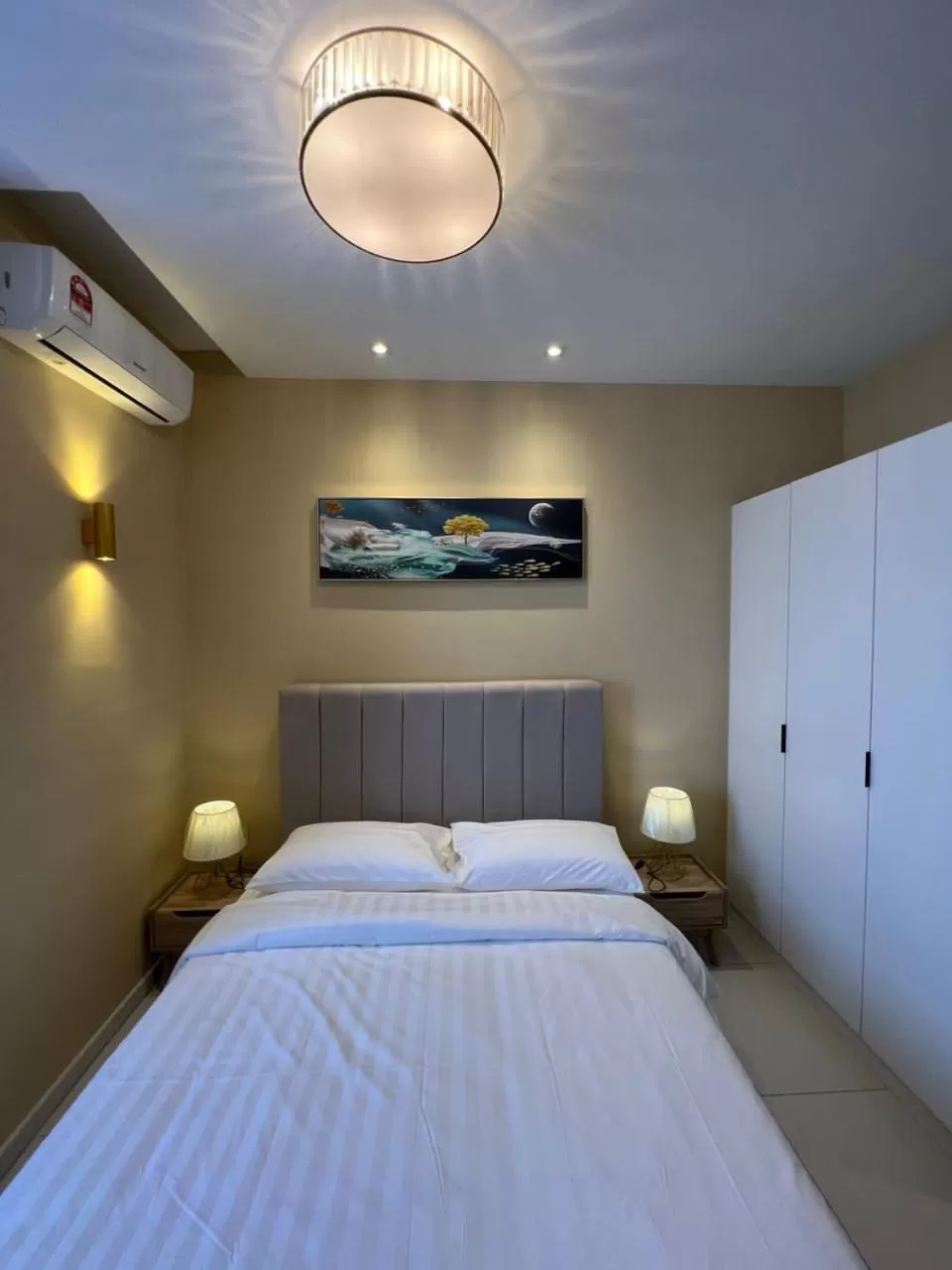 Bedroom, Bed in Horizon Suites by CH Homes , Sepang near by KLIA - KLIA 2