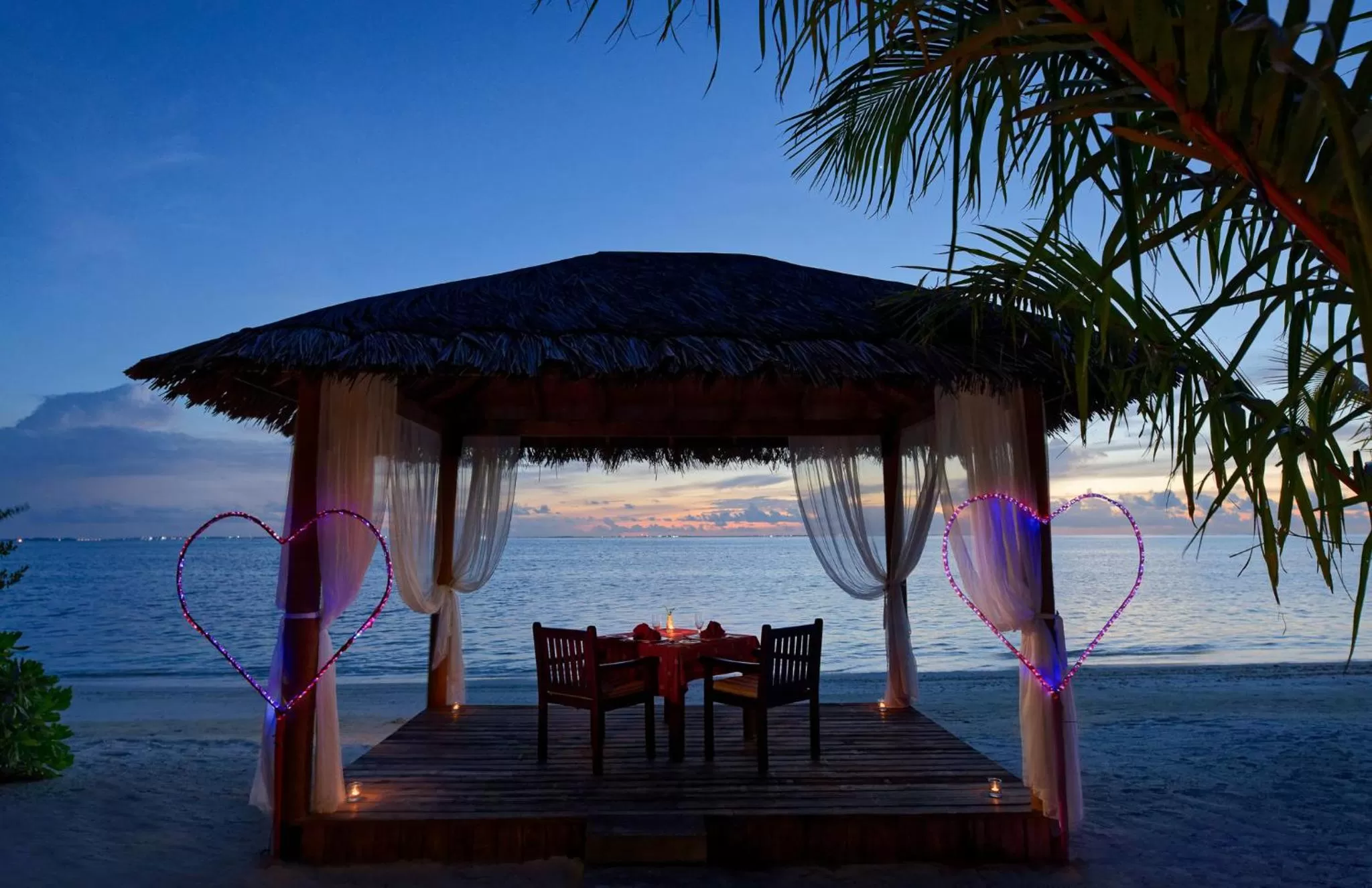 Decorative detail in Canareef Resort Maldives