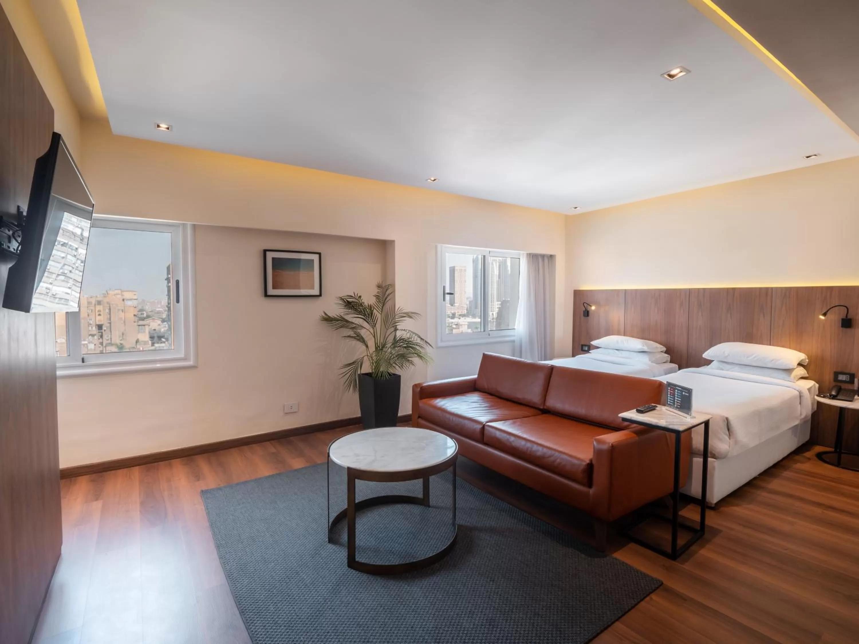 Photo of the whole room, Bed in The President Hotel Cairo