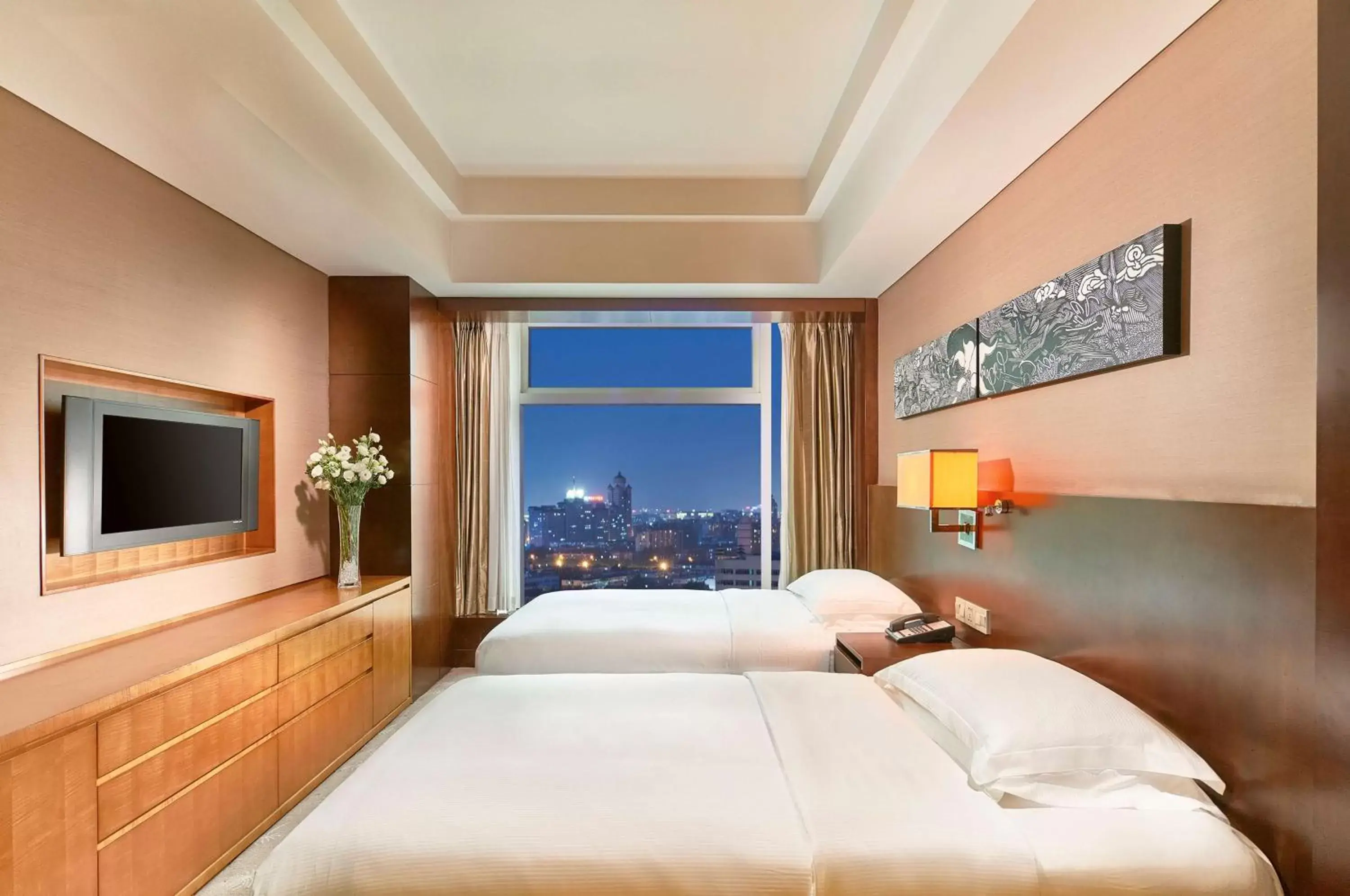 Bedroom in DoubleTree by Hilton Beijing